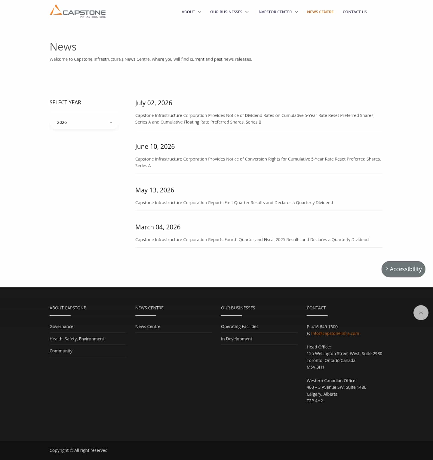 Latest website image capture