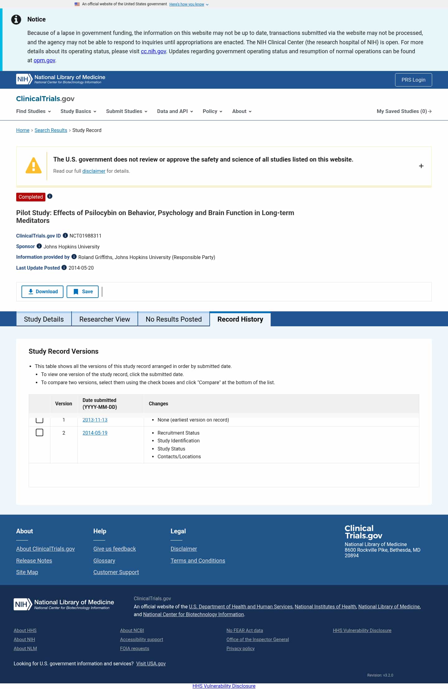 Latest website image capture