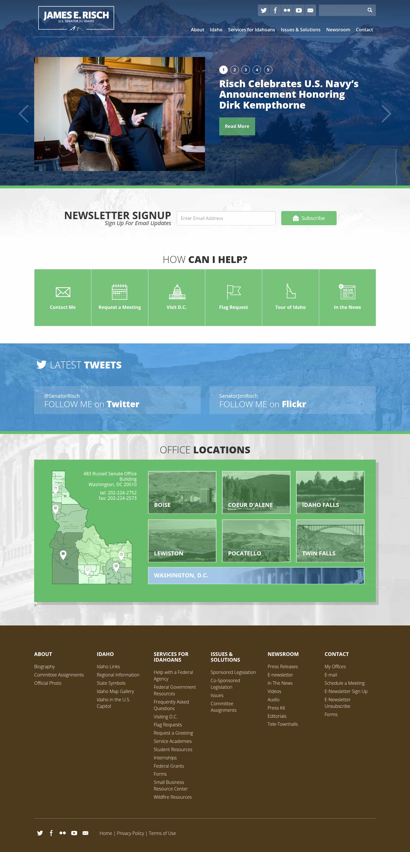 Latest website image capture