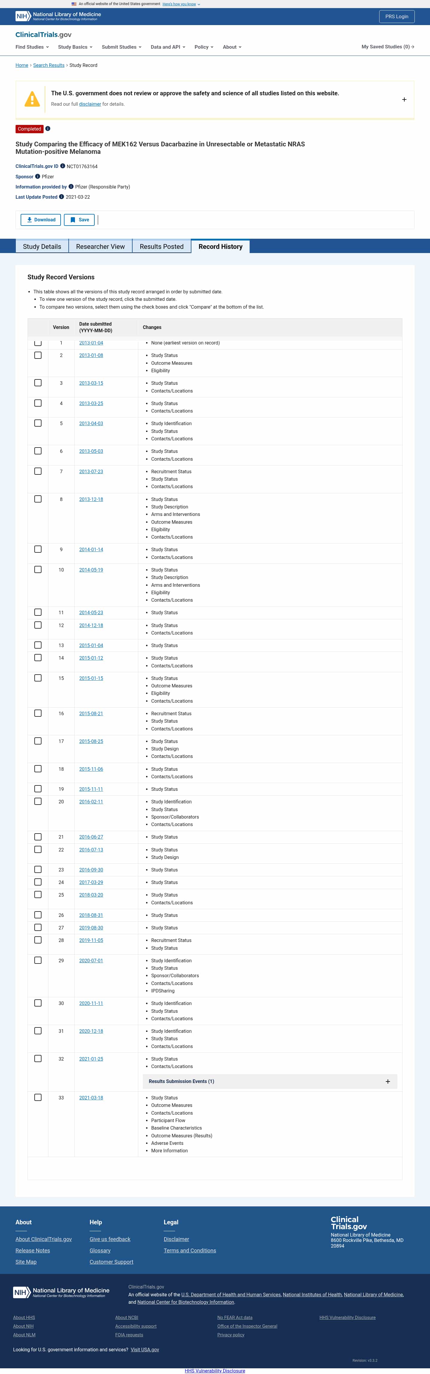Latest website image capture