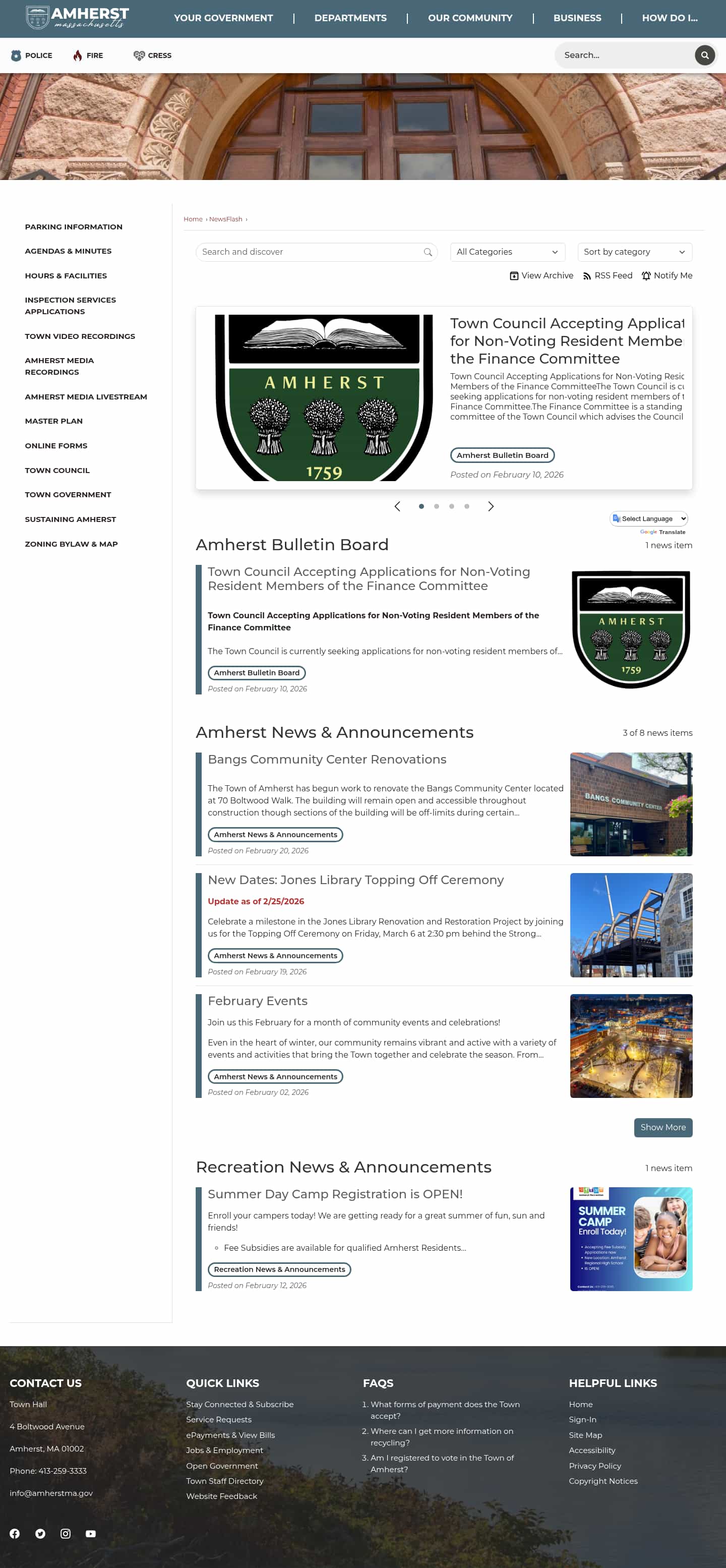 Latest website image capture