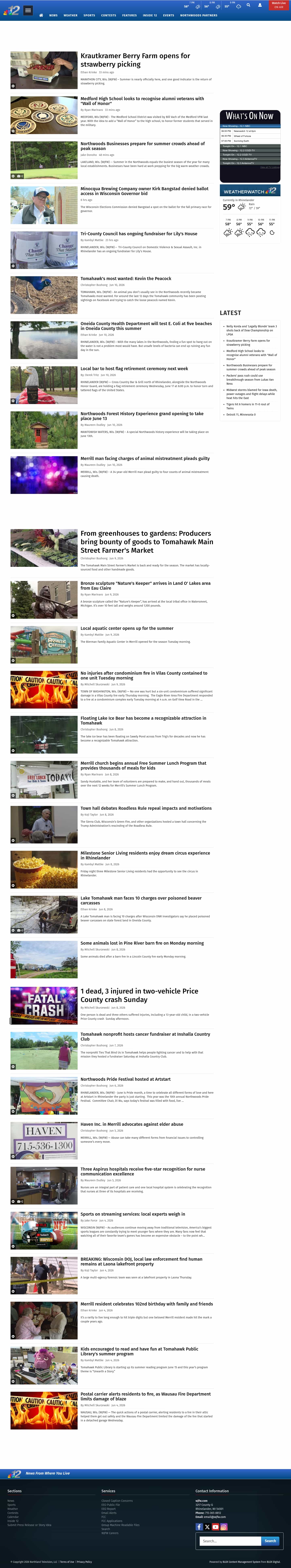 Latest website image capture