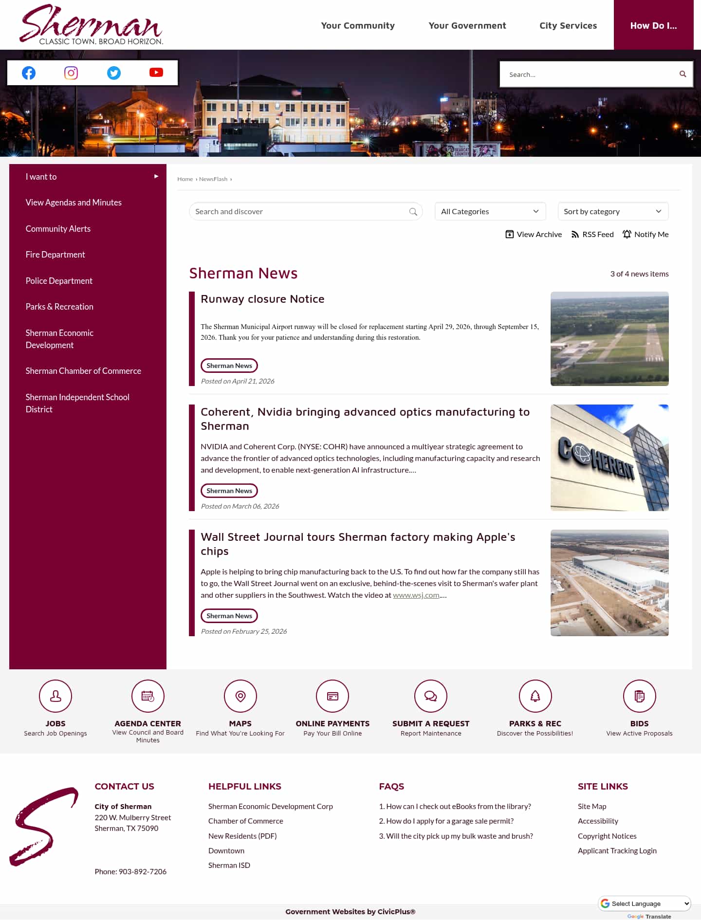 Latest website image capture