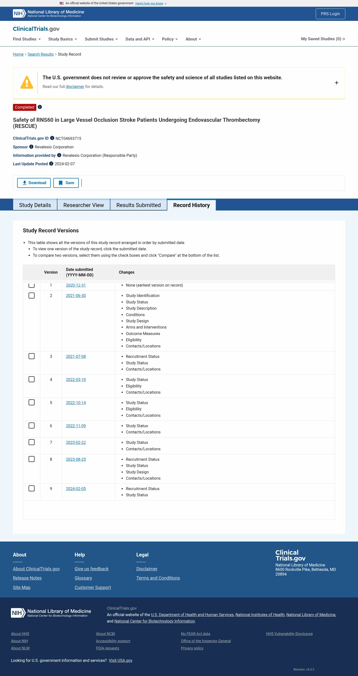 Latest website image capture
