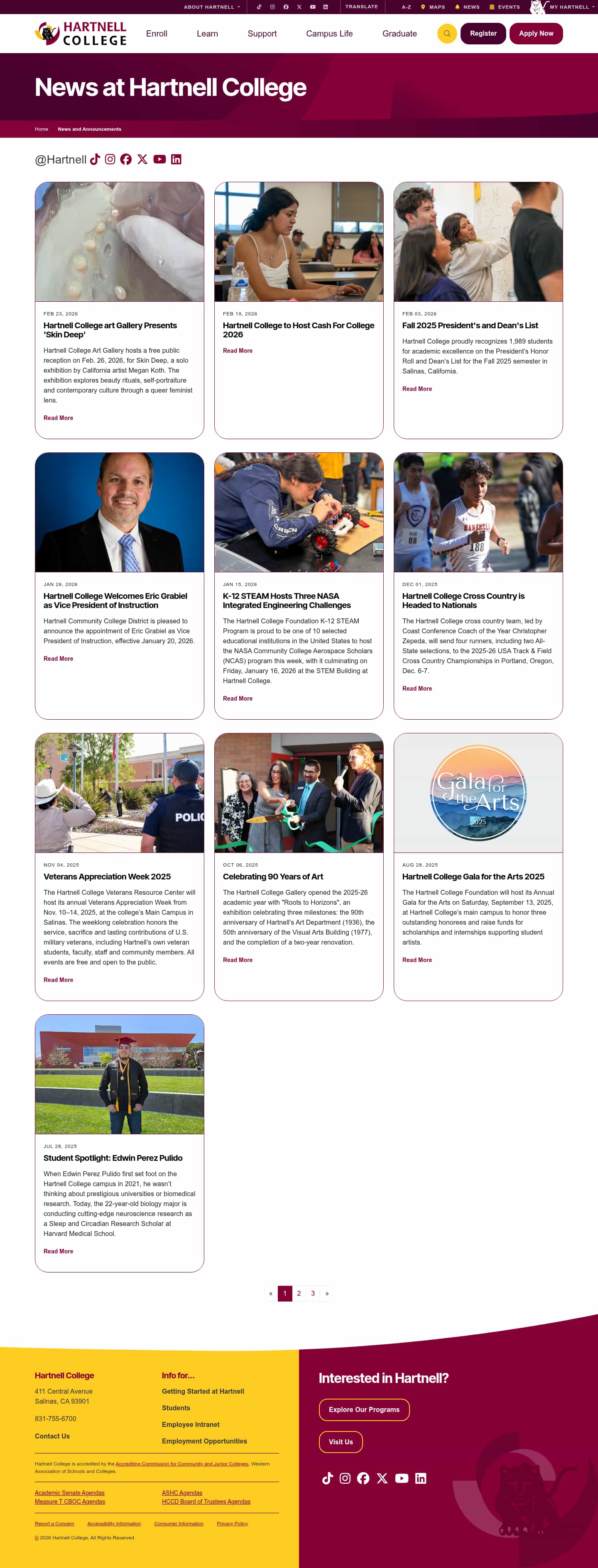 Latest website image capture