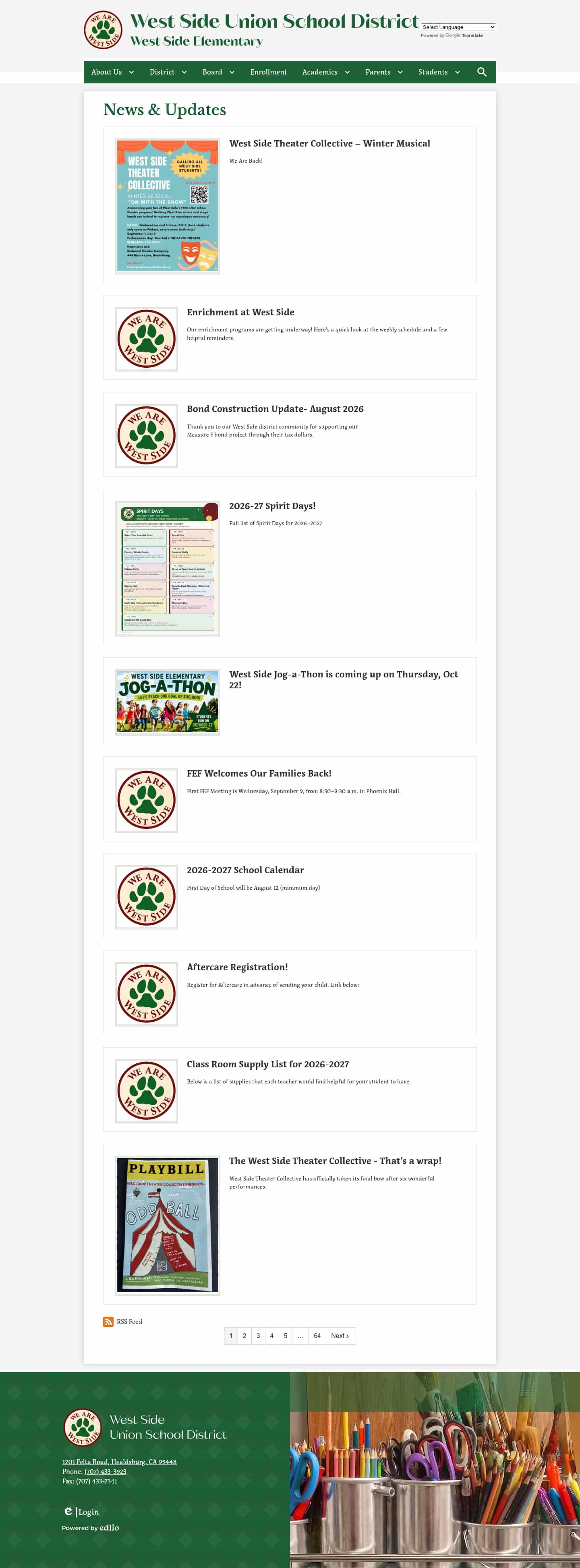 Latest website image capture