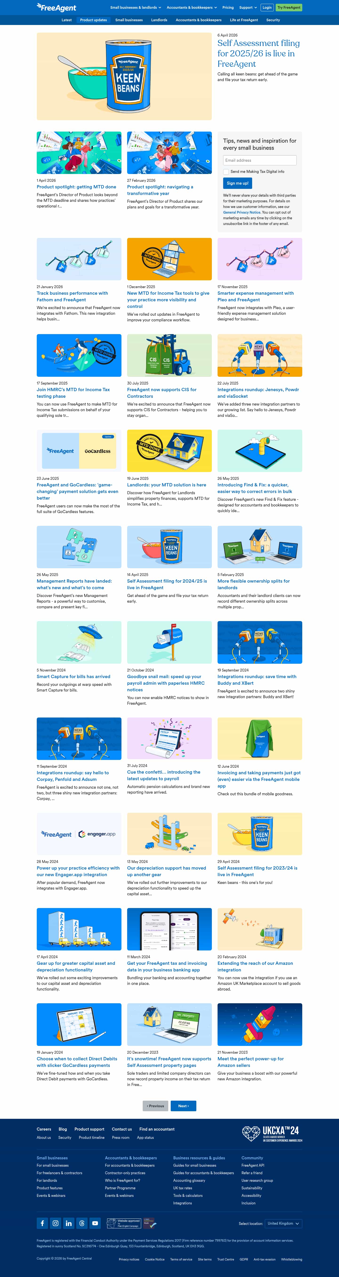 Latest website image capture