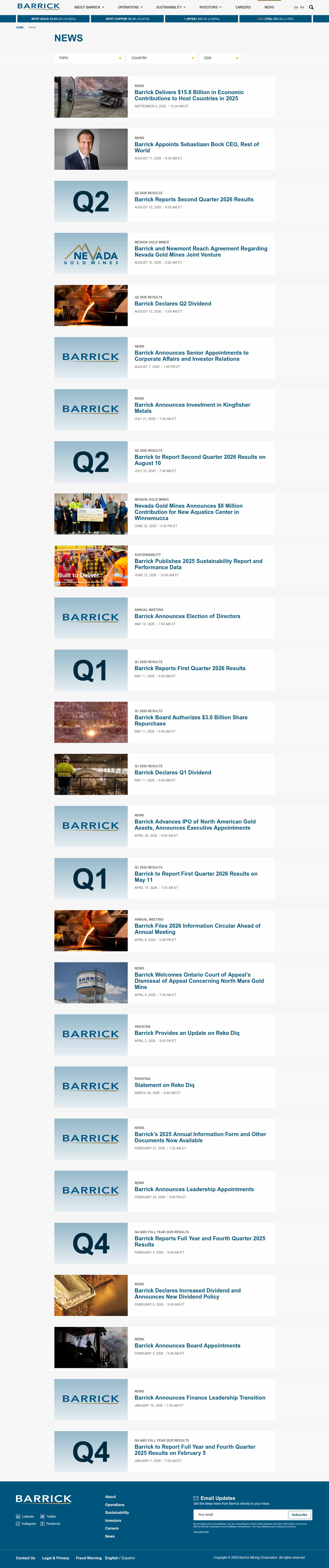 Latest website image capture