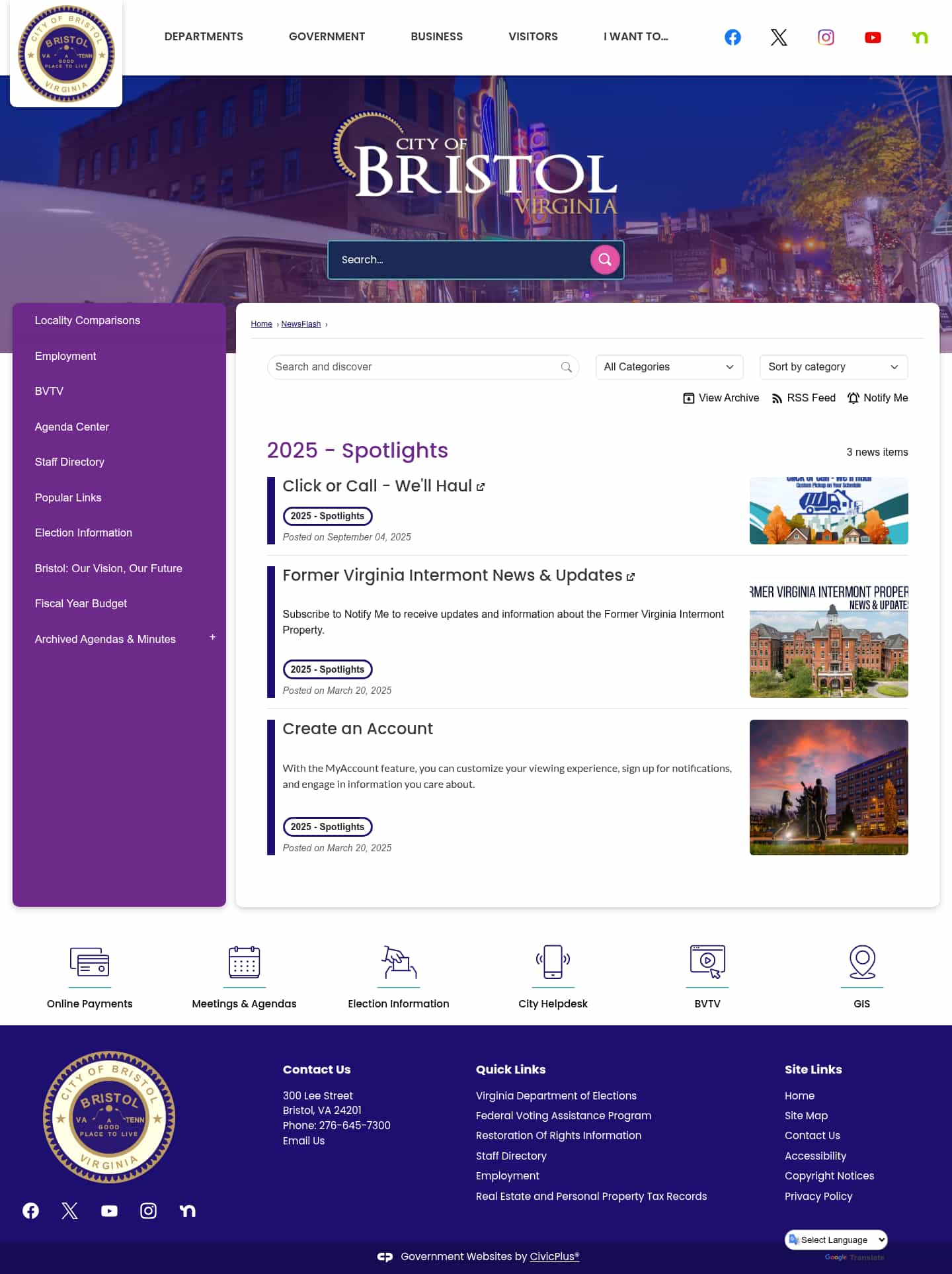 Latest website image capture