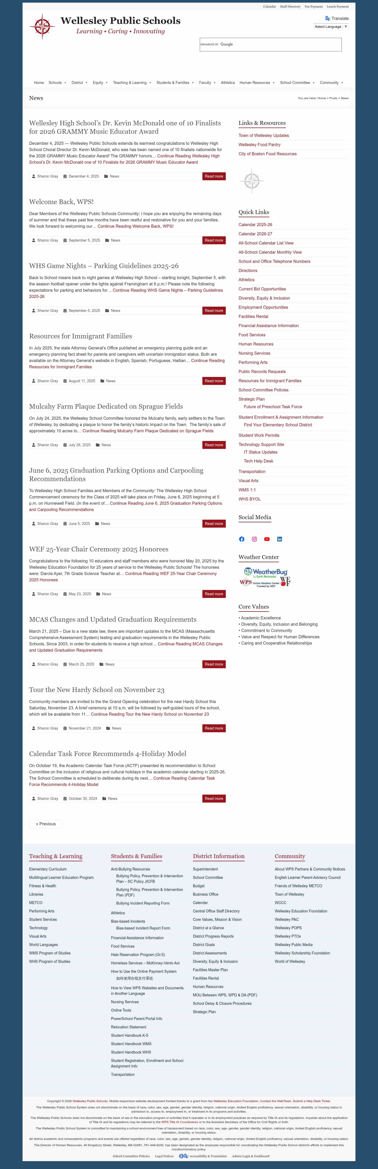 Latest website image capture