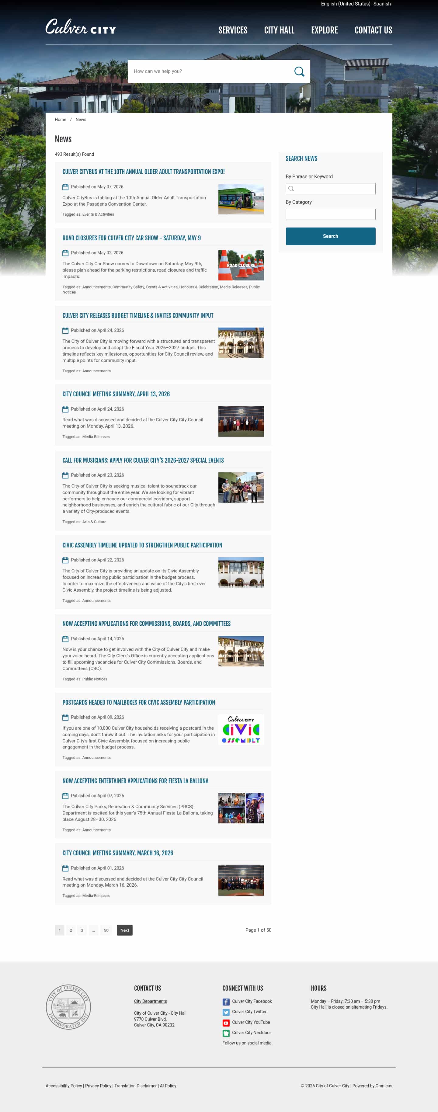 Latest website image capture