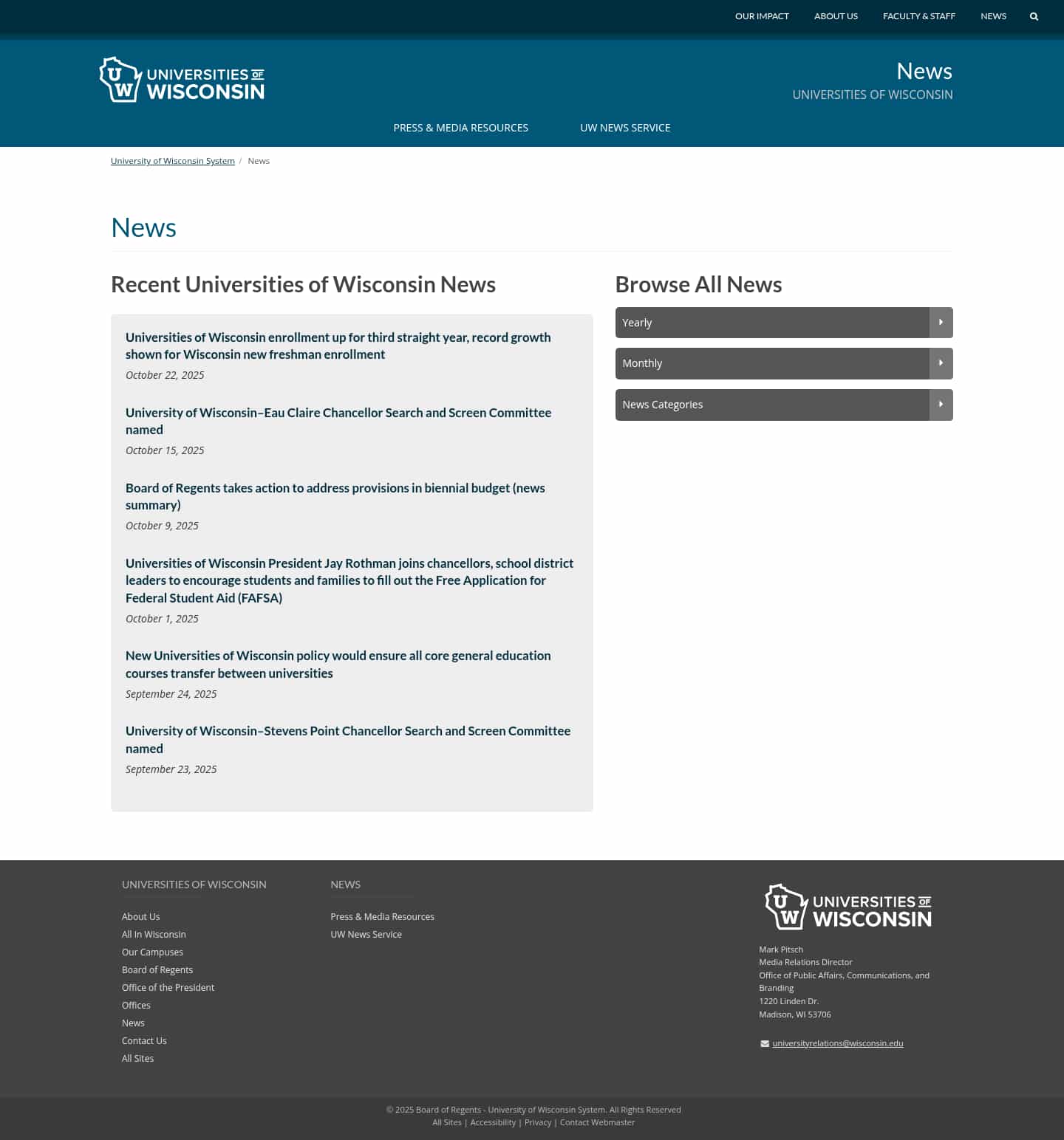 Latest website image capture