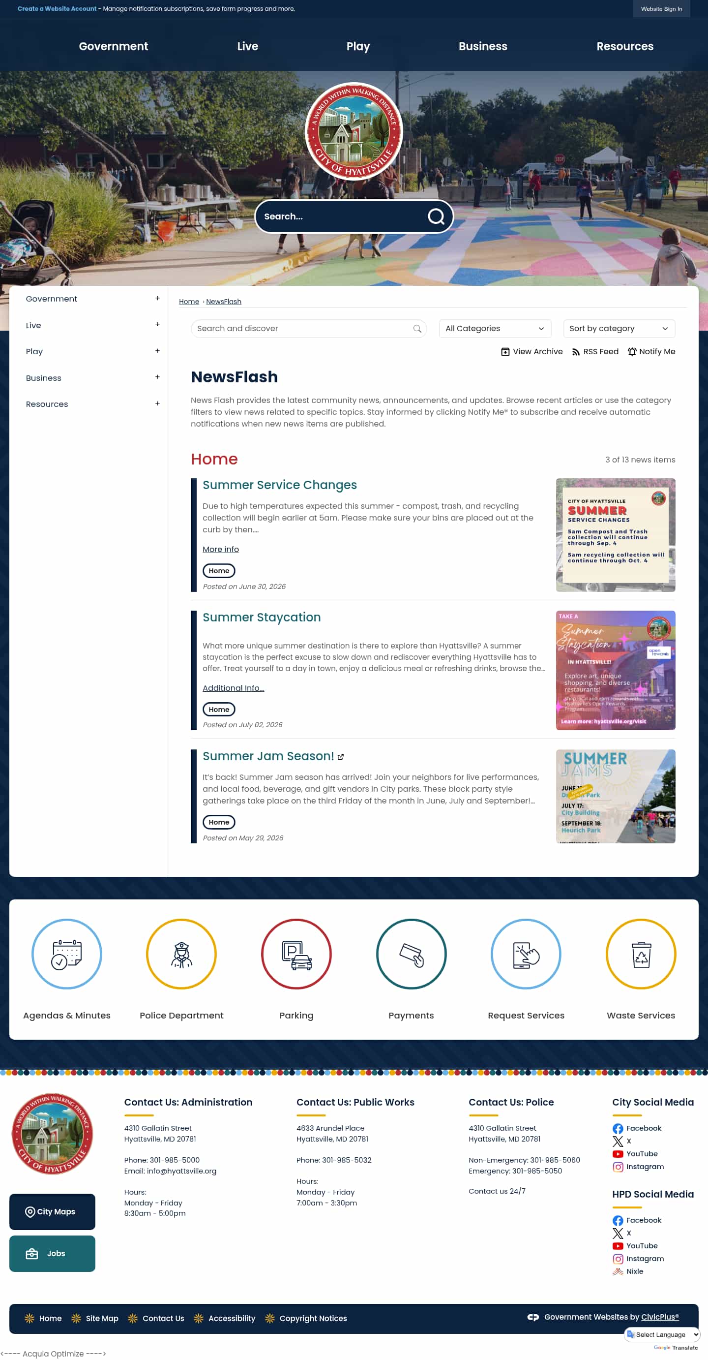 Latest website image capture