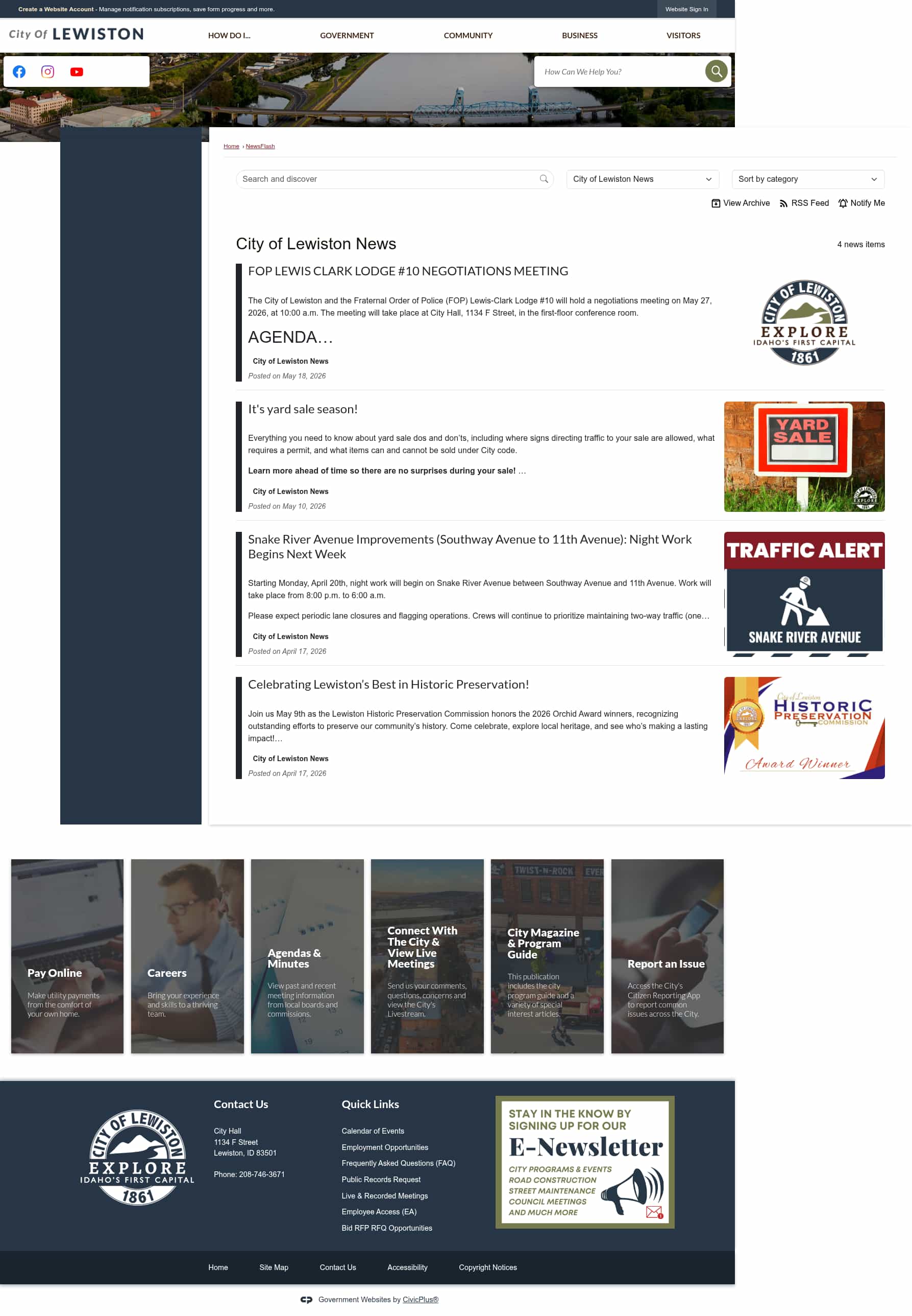 Latest website image capture