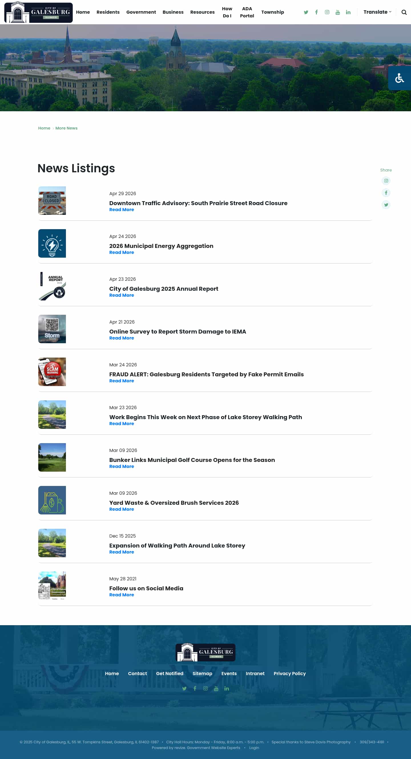 Latest website image capture