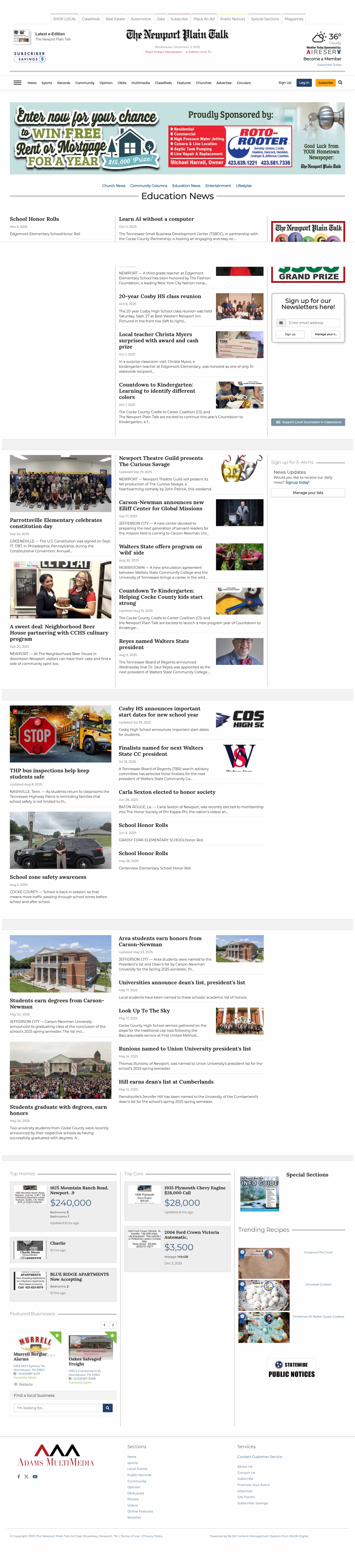 Latest website image capture