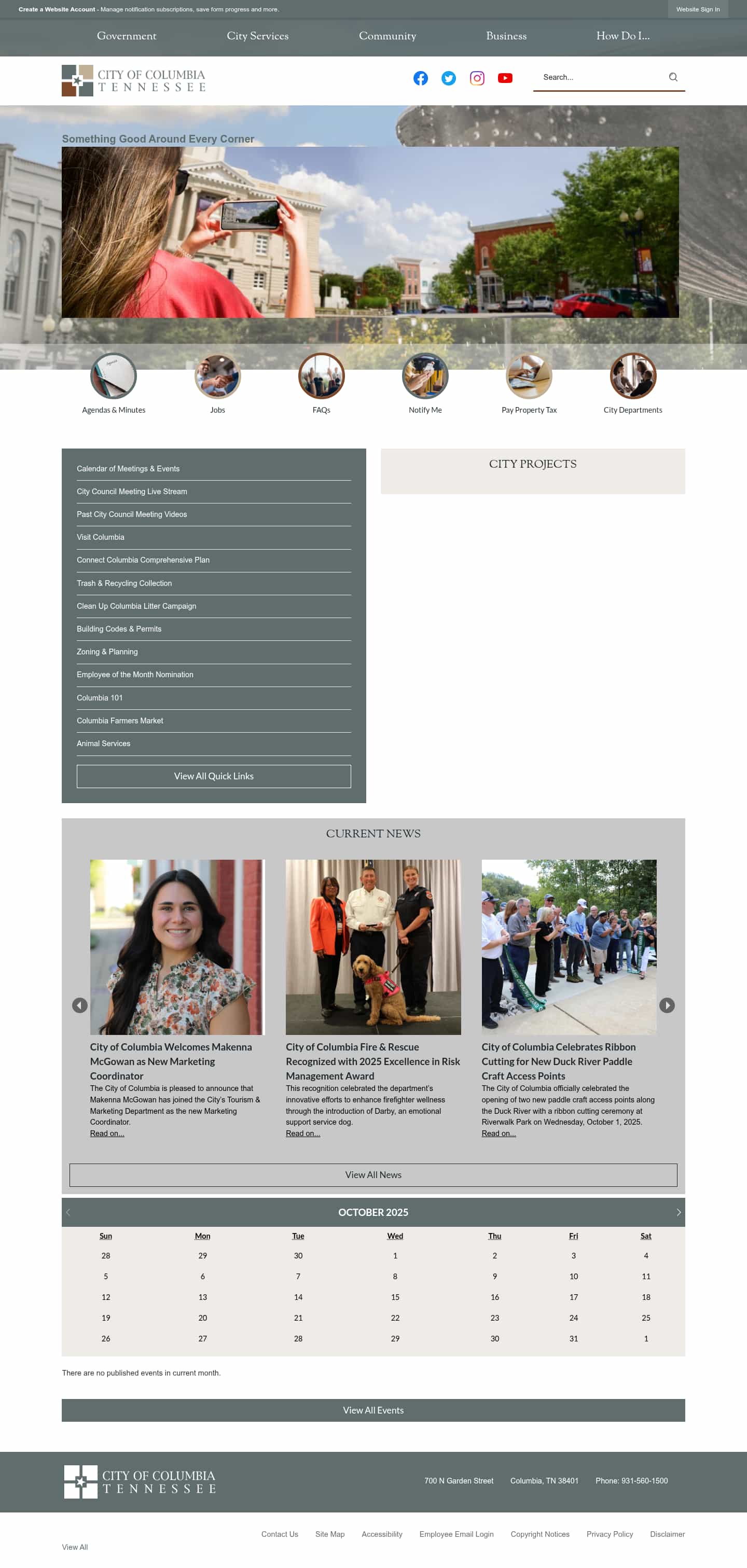 Latest website image capture
