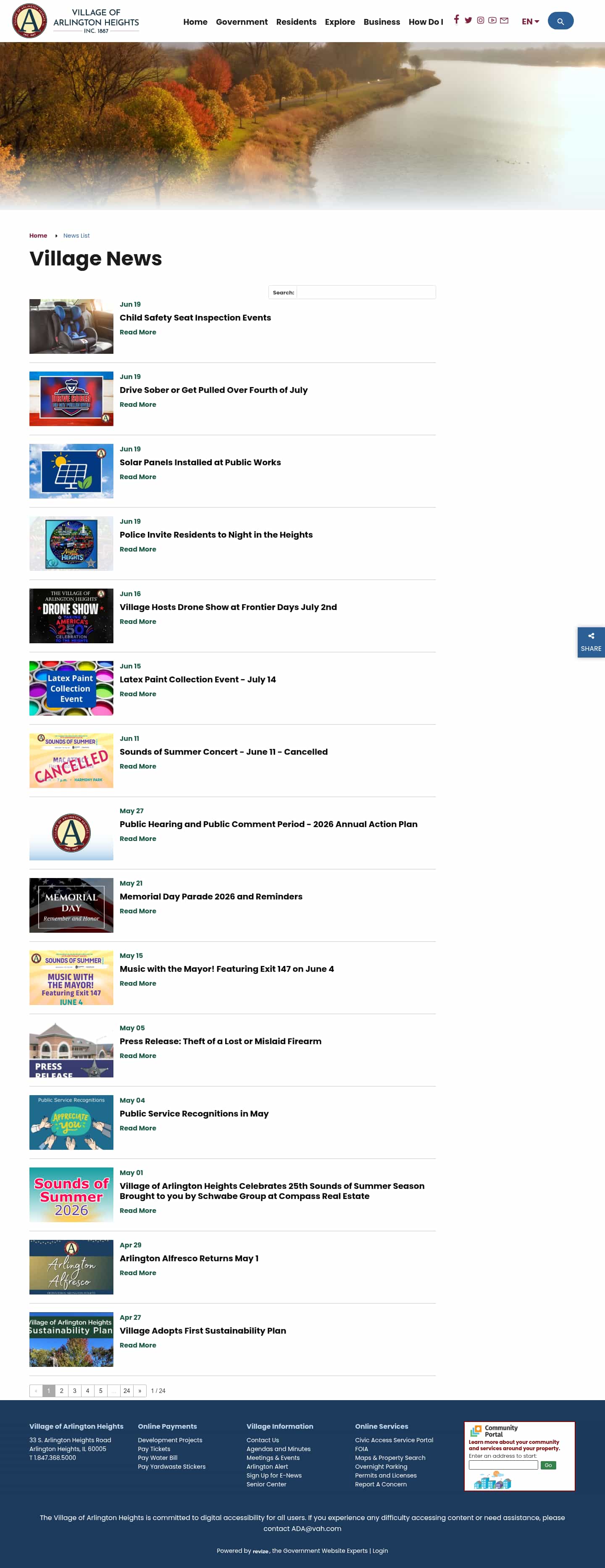 Latest website image capture