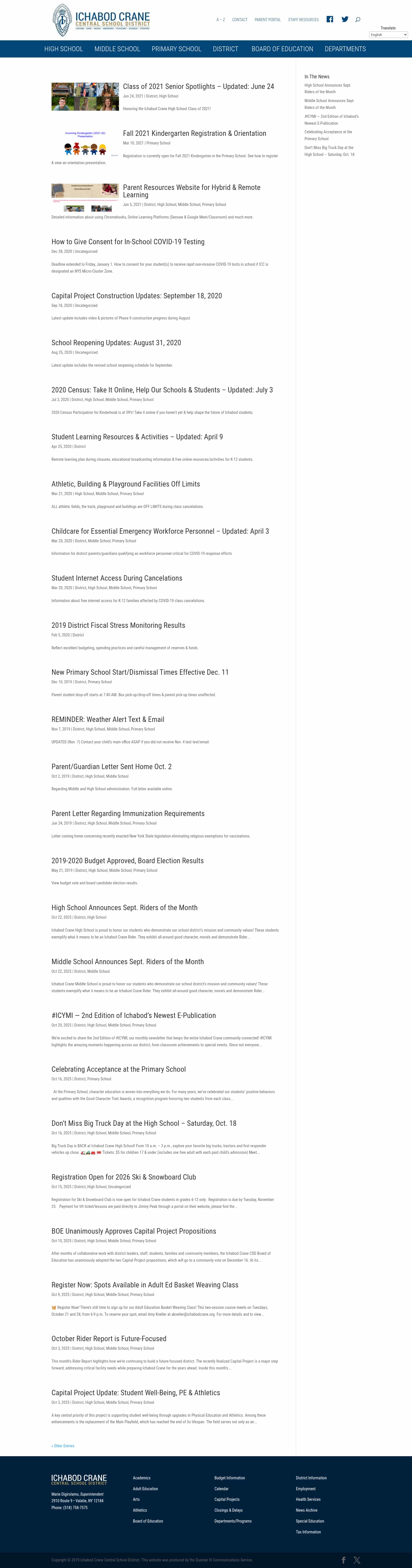 Latest website image capture