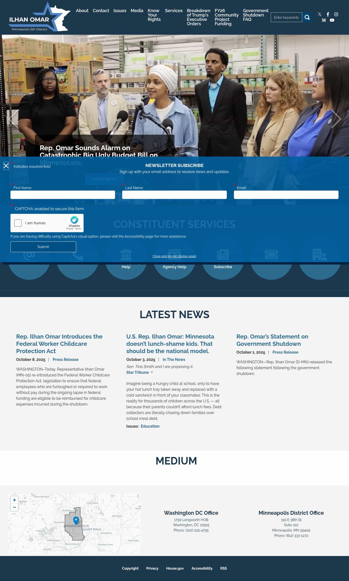 Latest website image capture