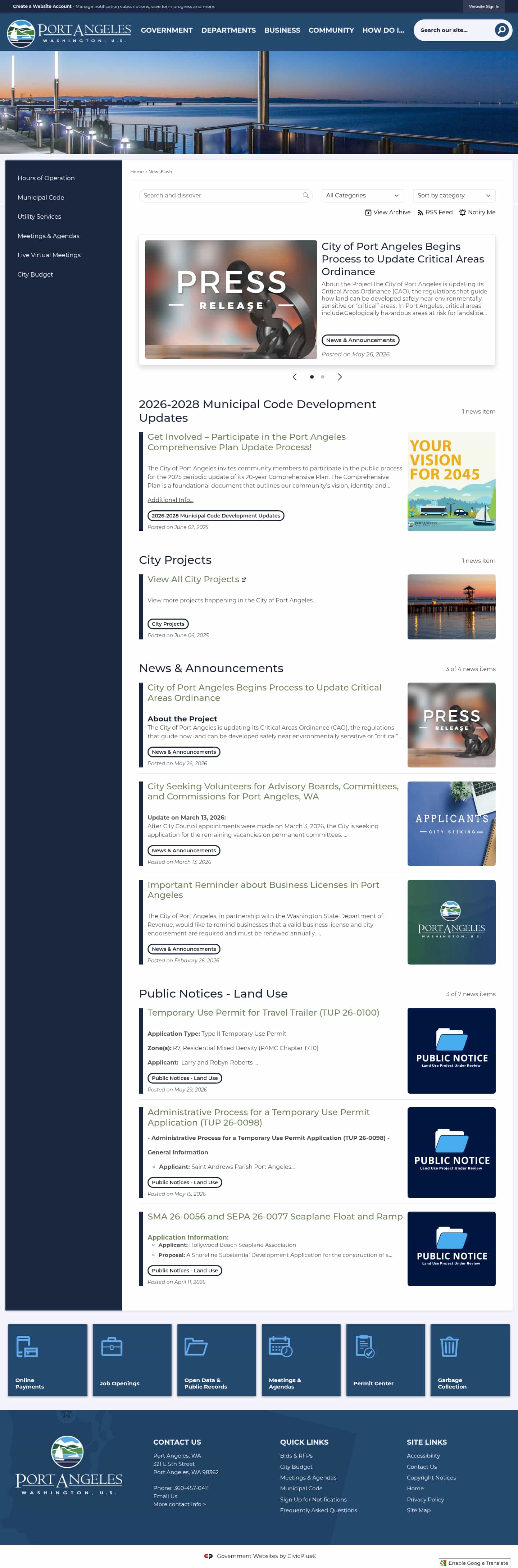 Latest website image capture