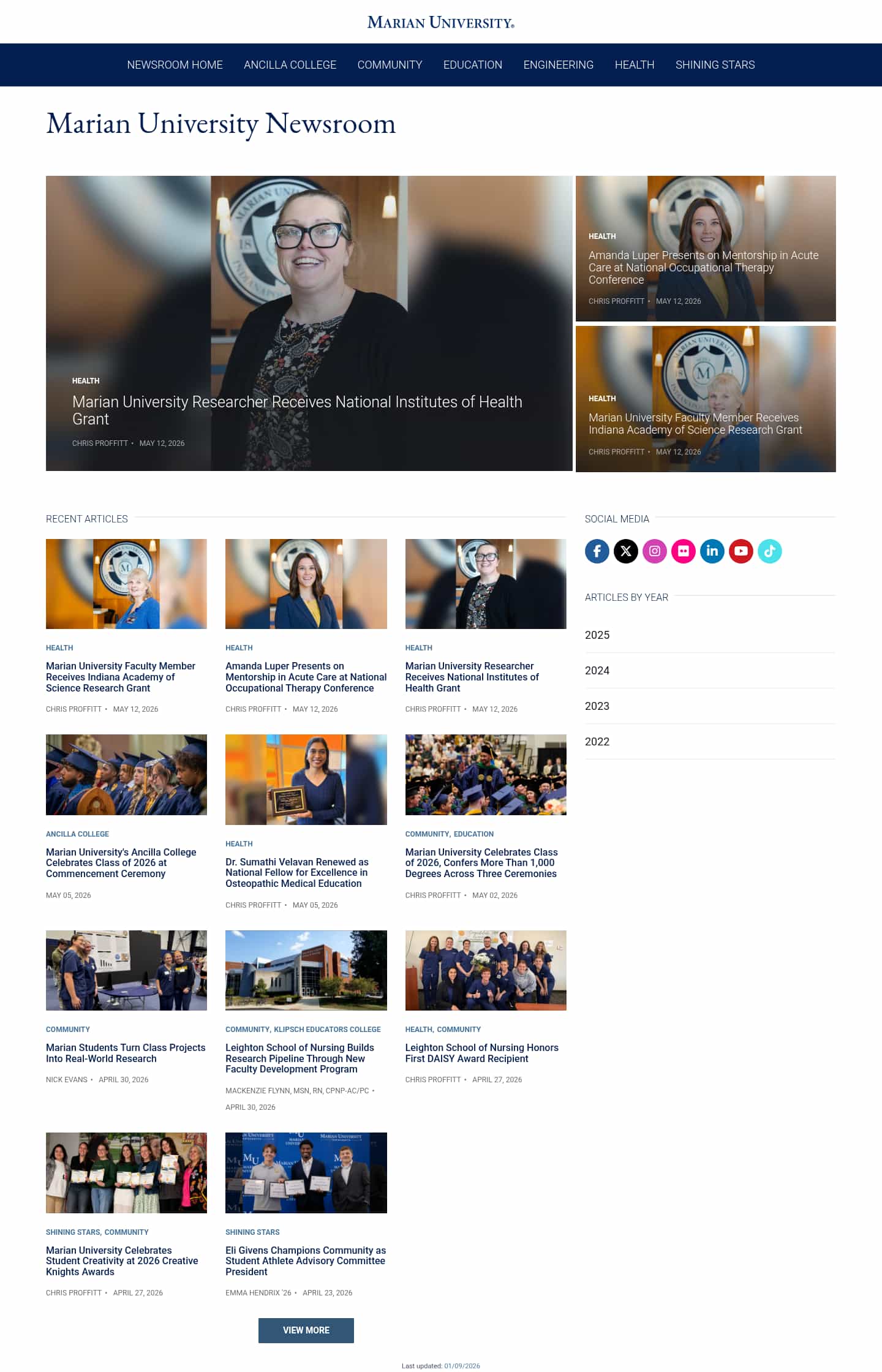 Latest website image capture