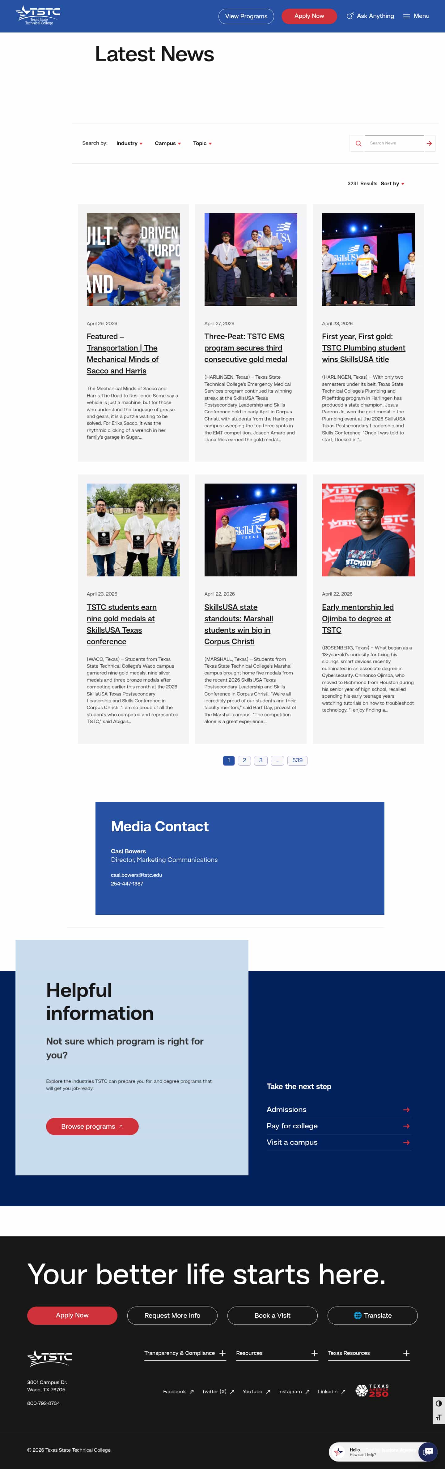 Latest website image capture