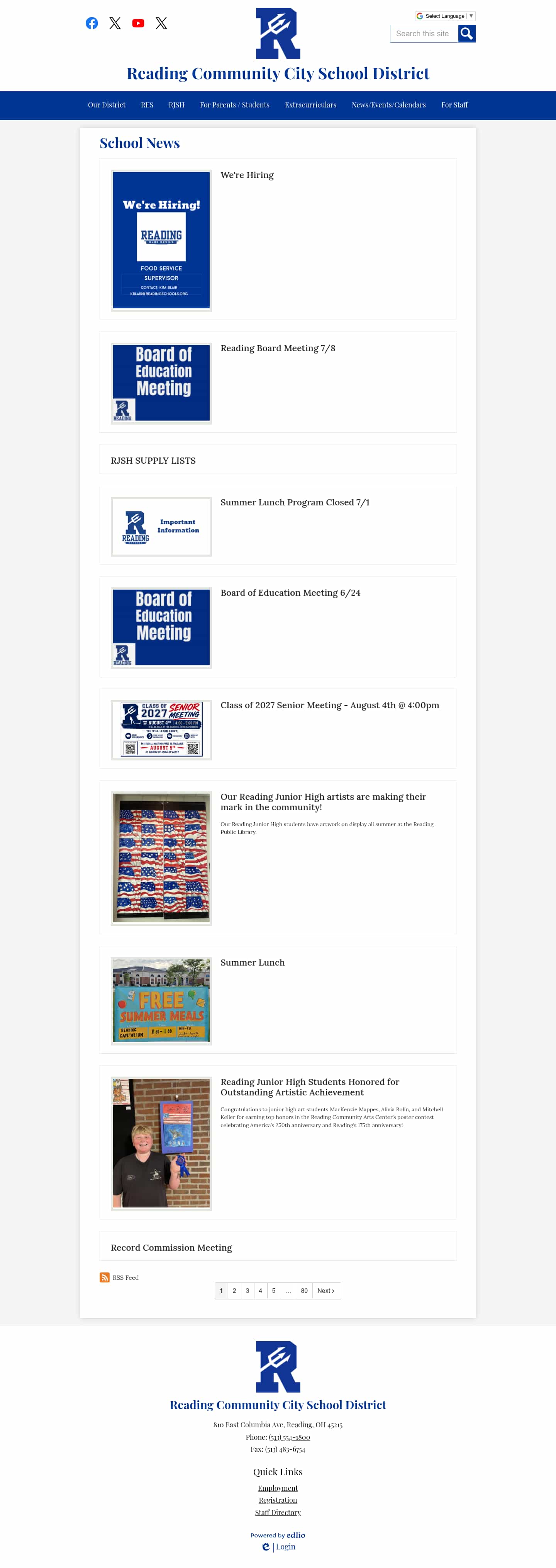 Latest website image capture