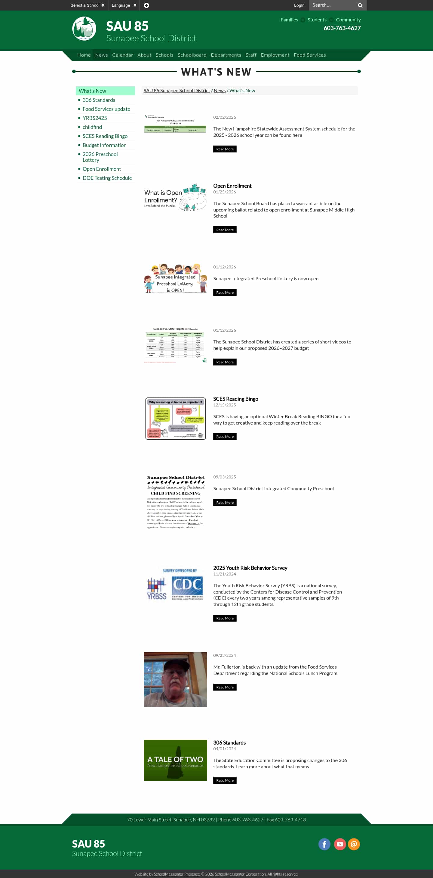 Latest website image capture