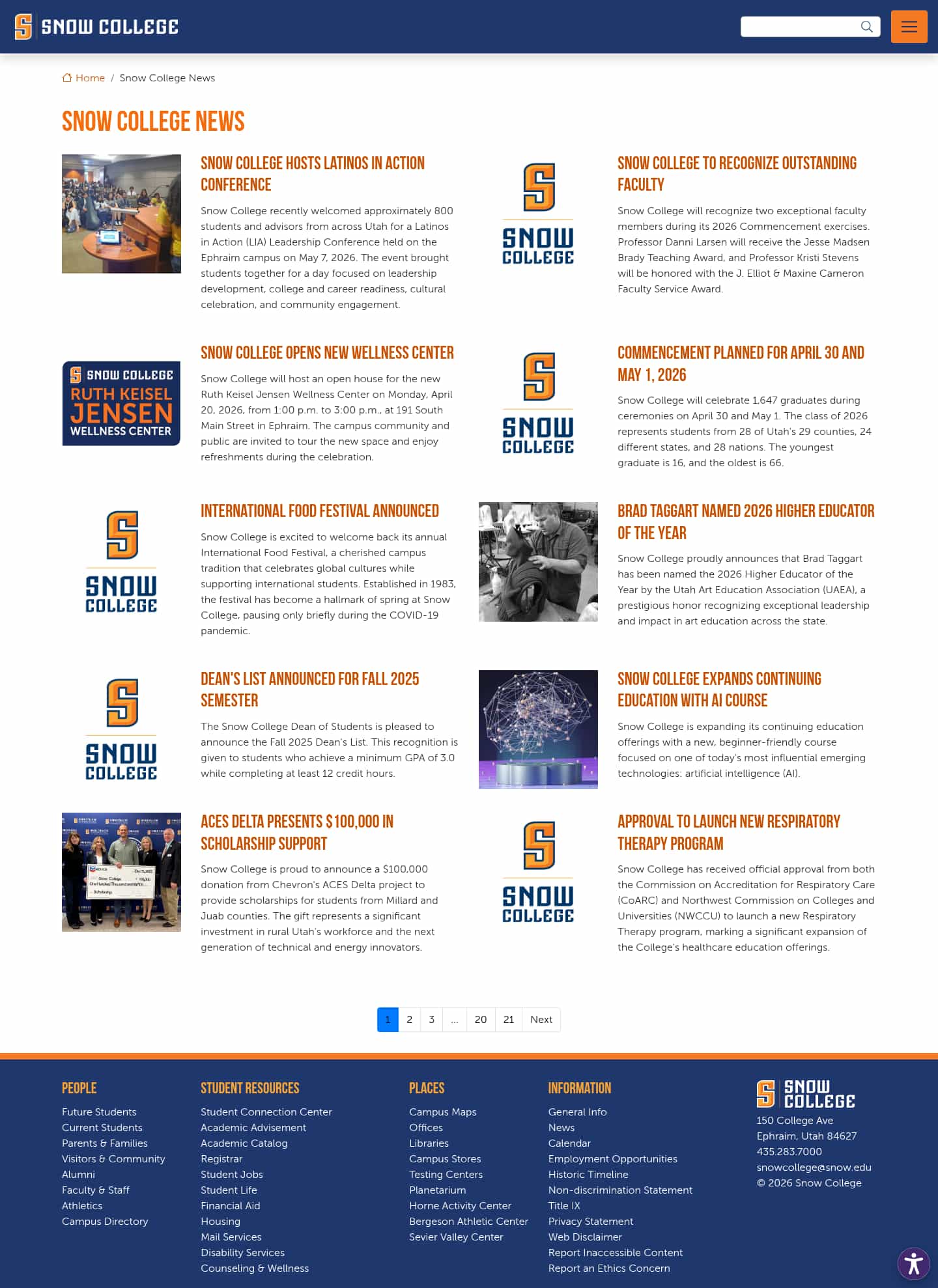 Latest website image capture