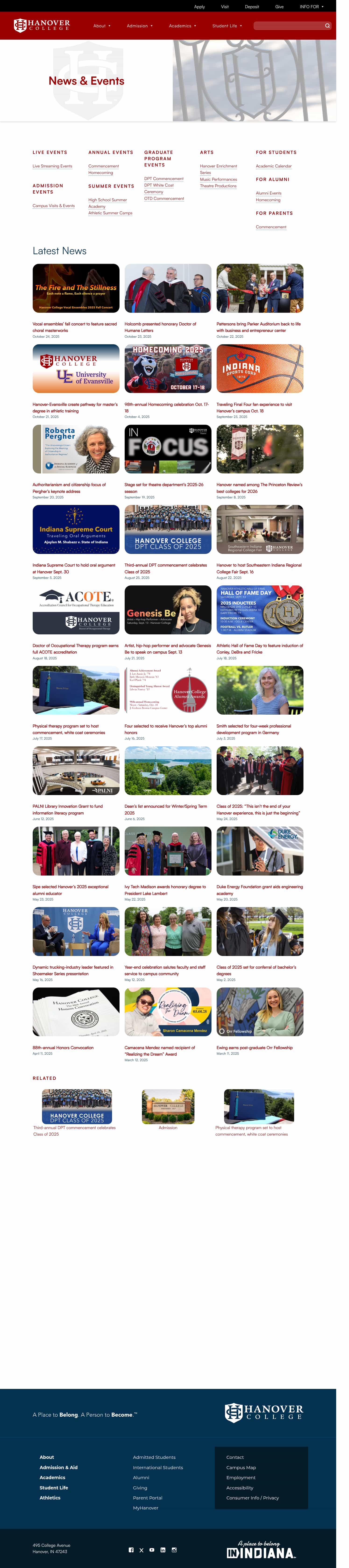 Latest website image capture