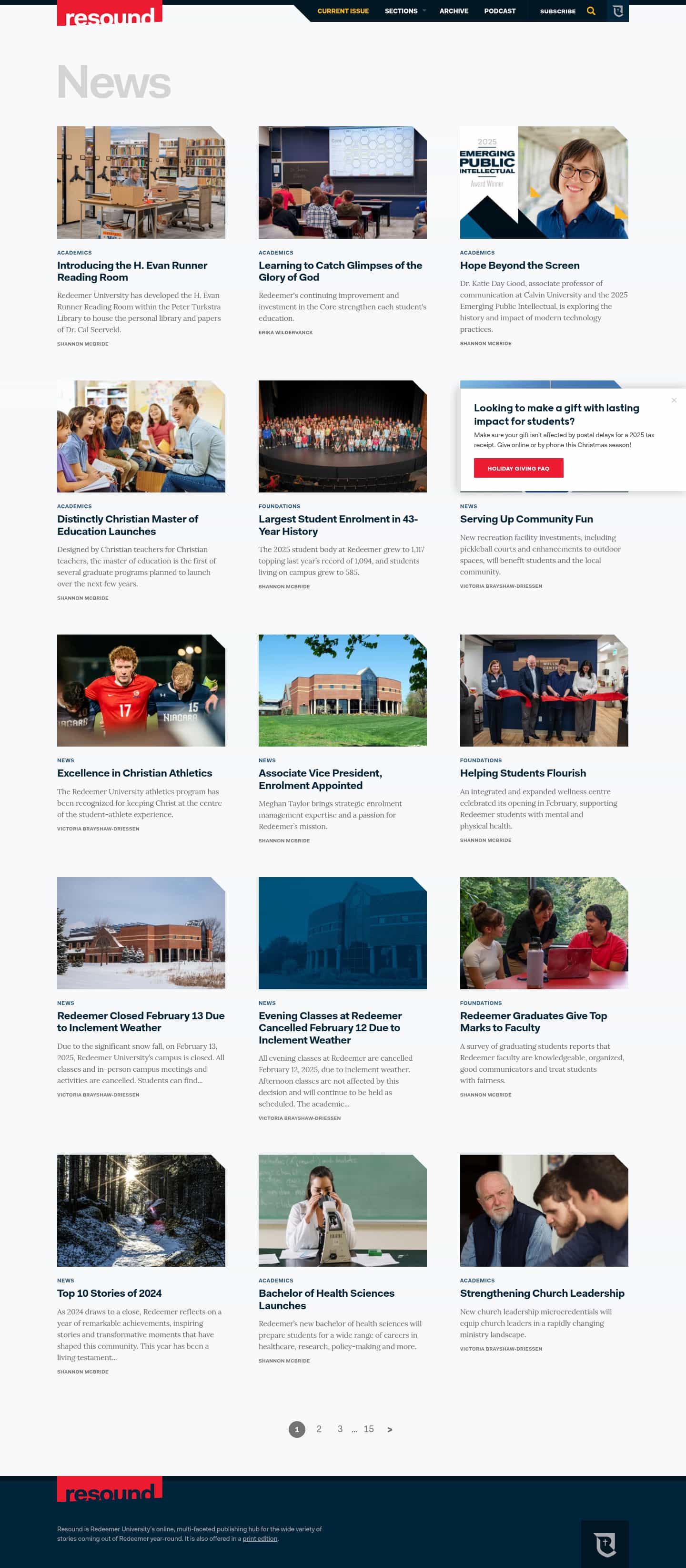 Latest website image capture