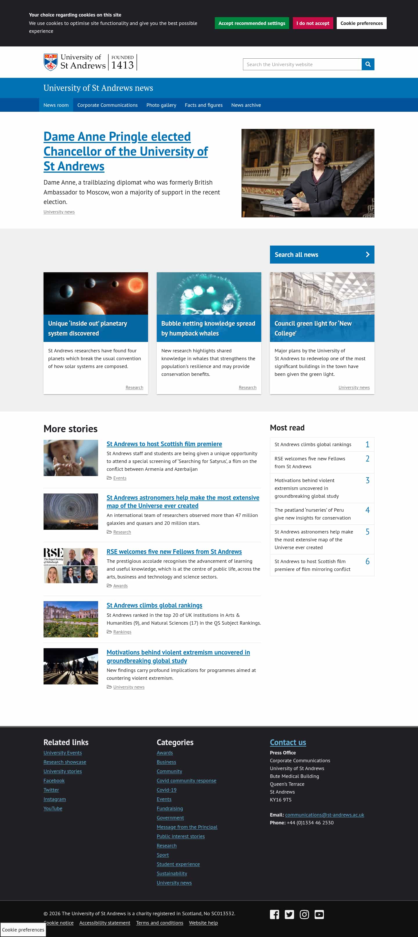 Latest website image capture