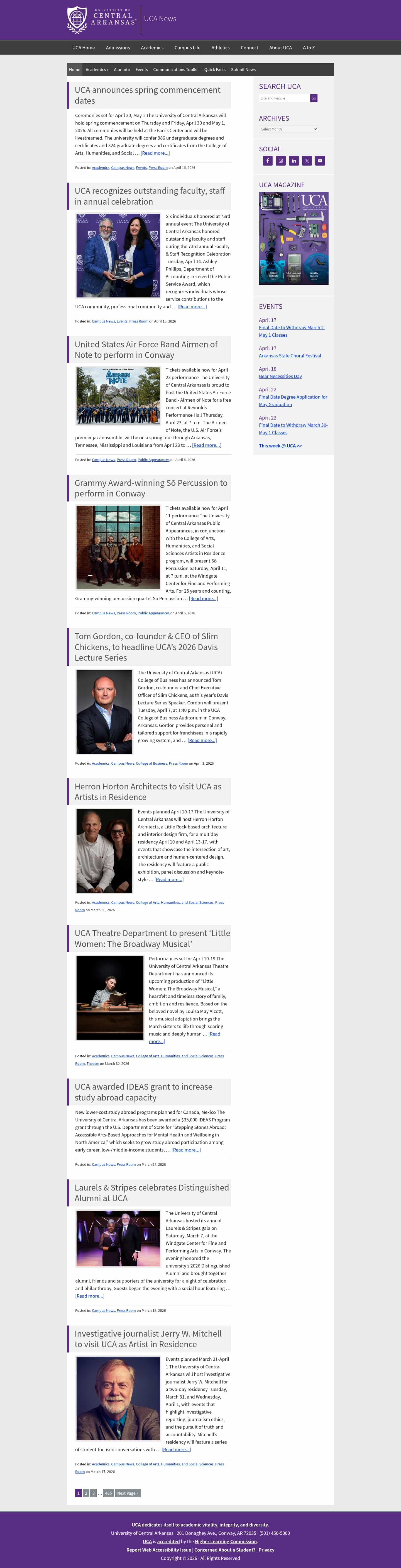 Latest website image capture