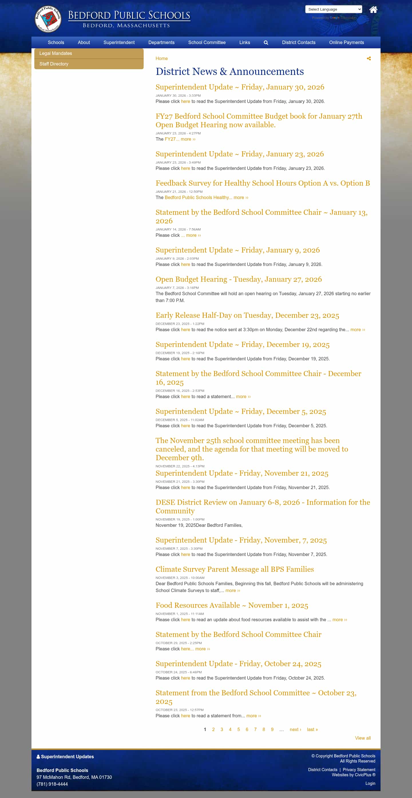 Latest website image capture