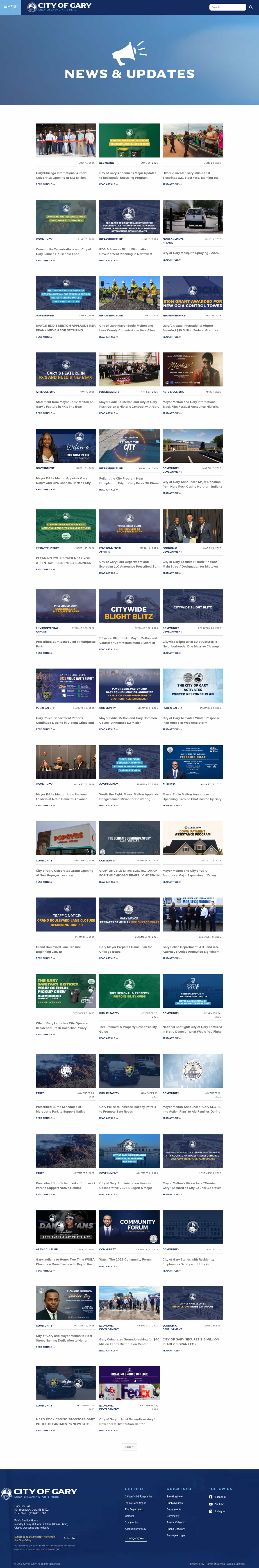 Latest website image capture