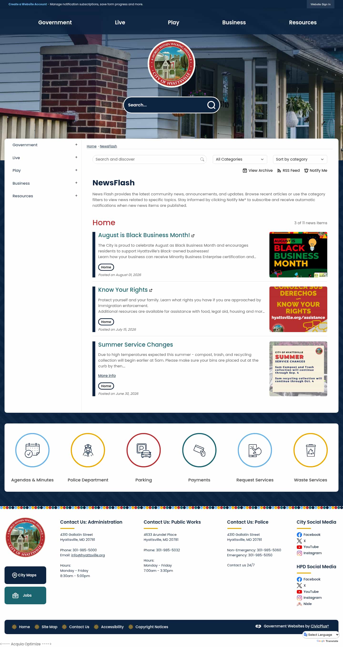 Latest website image capture