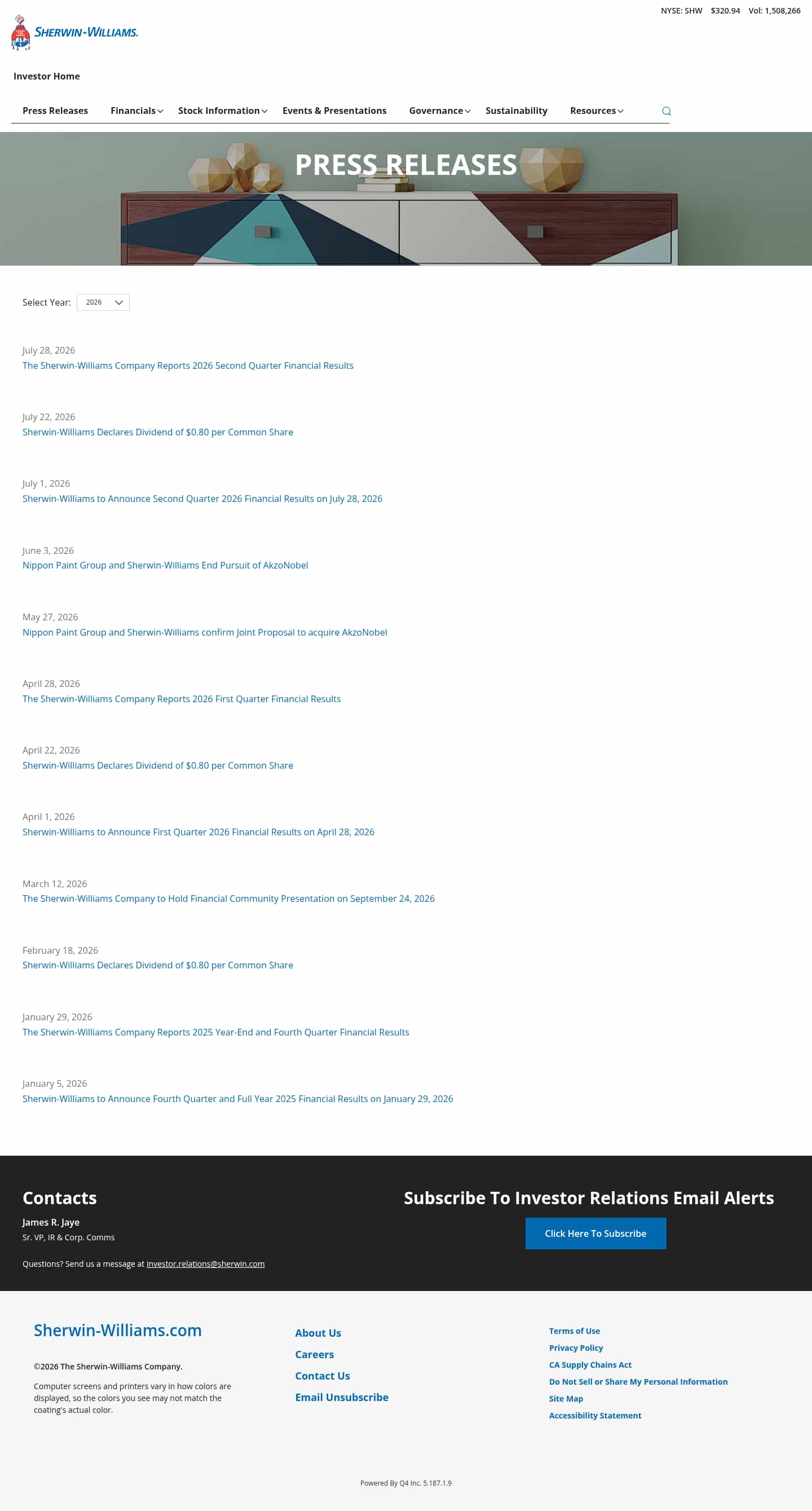 Latest website image capture