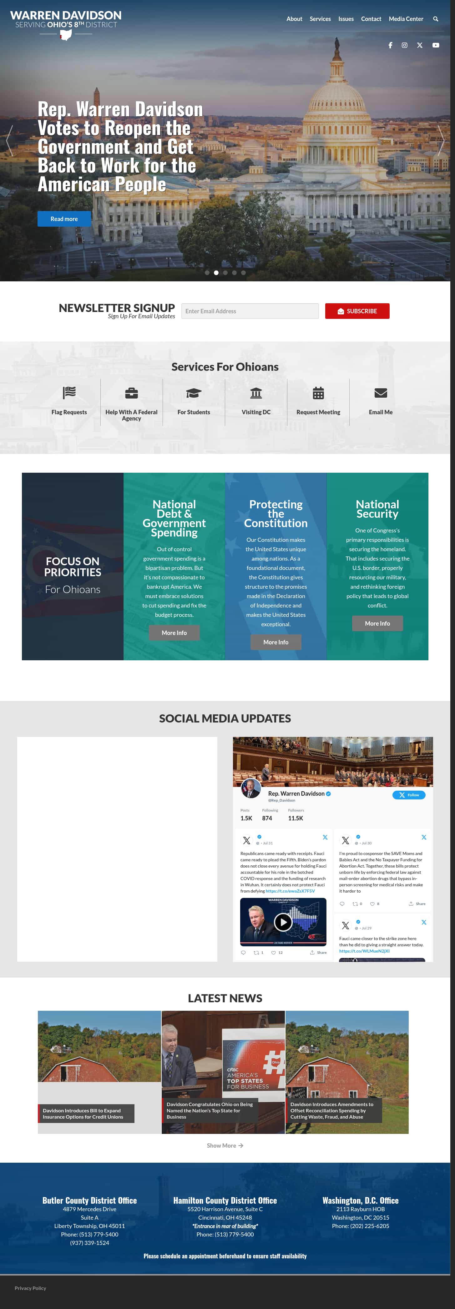 Latest website image capture