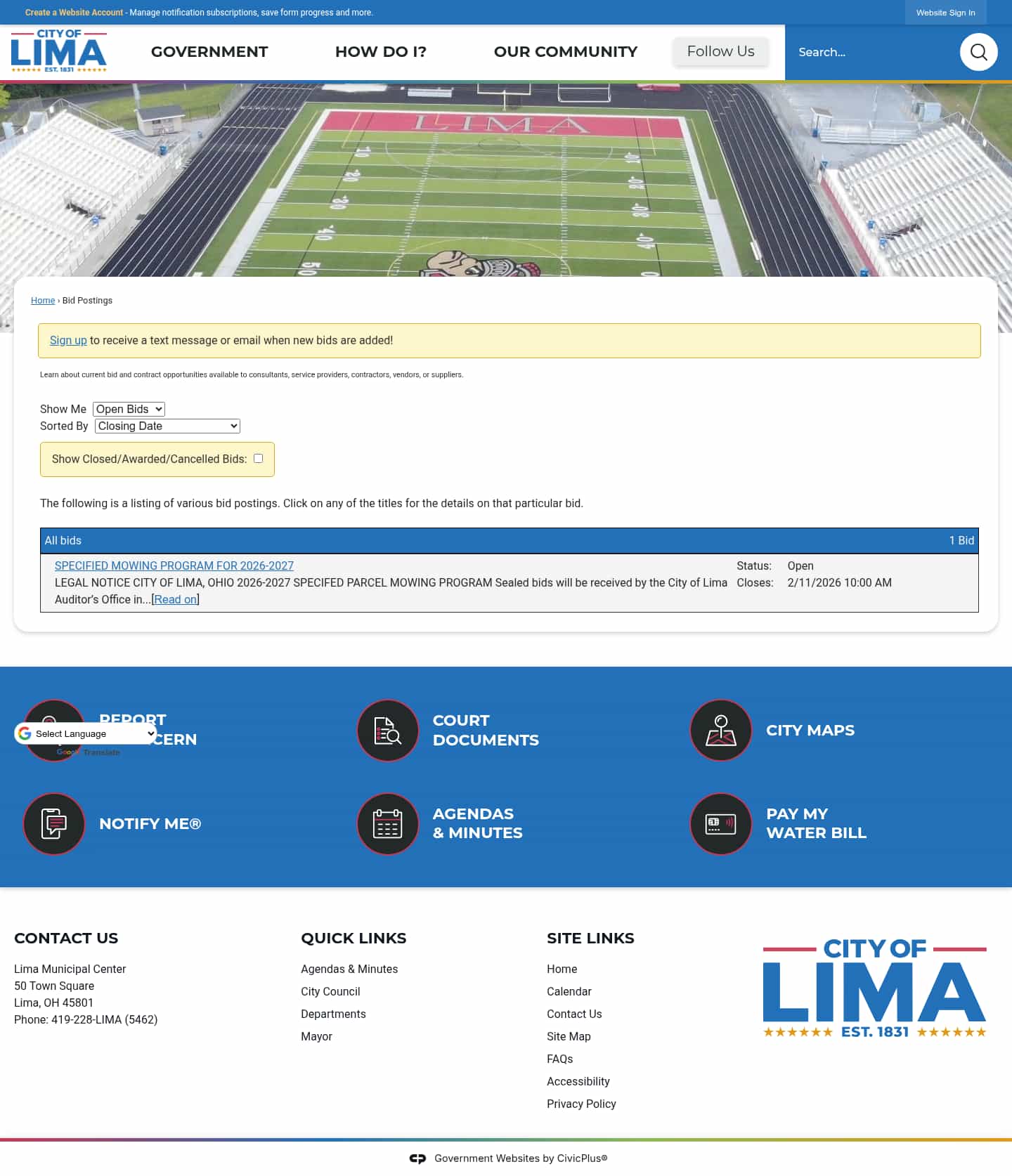 Latest website image capture