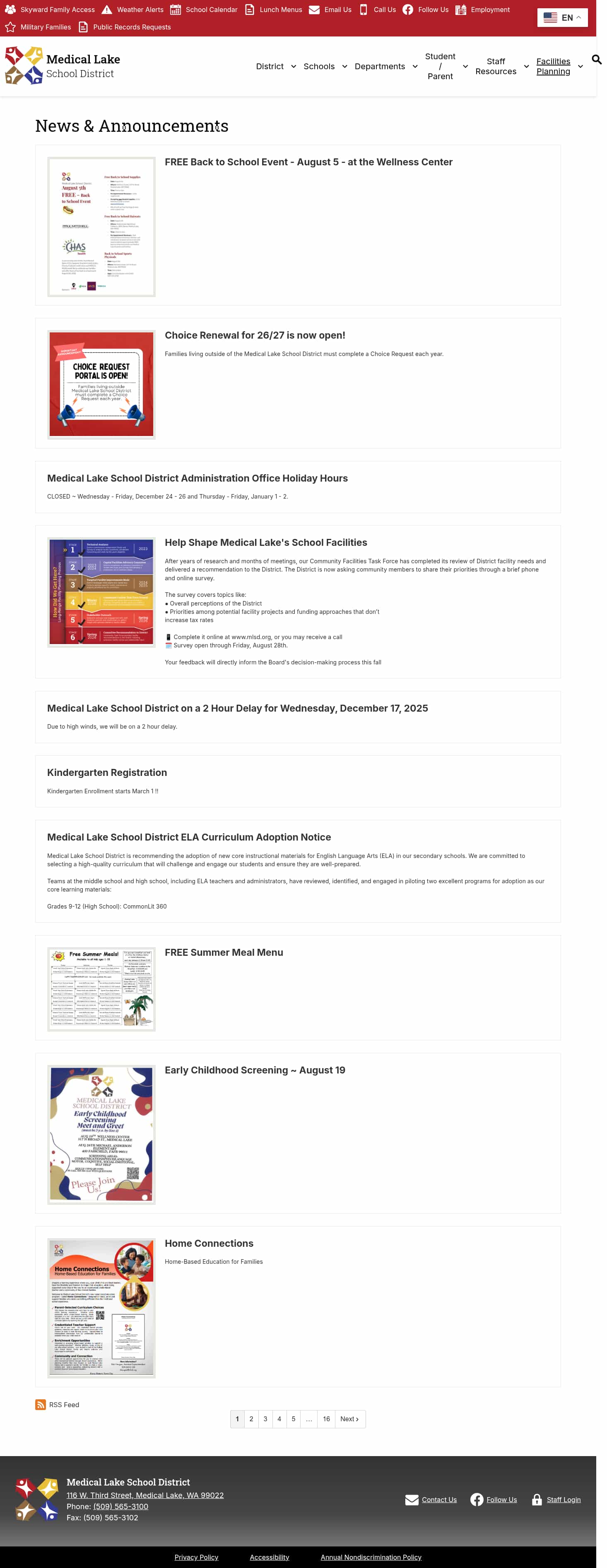 Latest website image capture