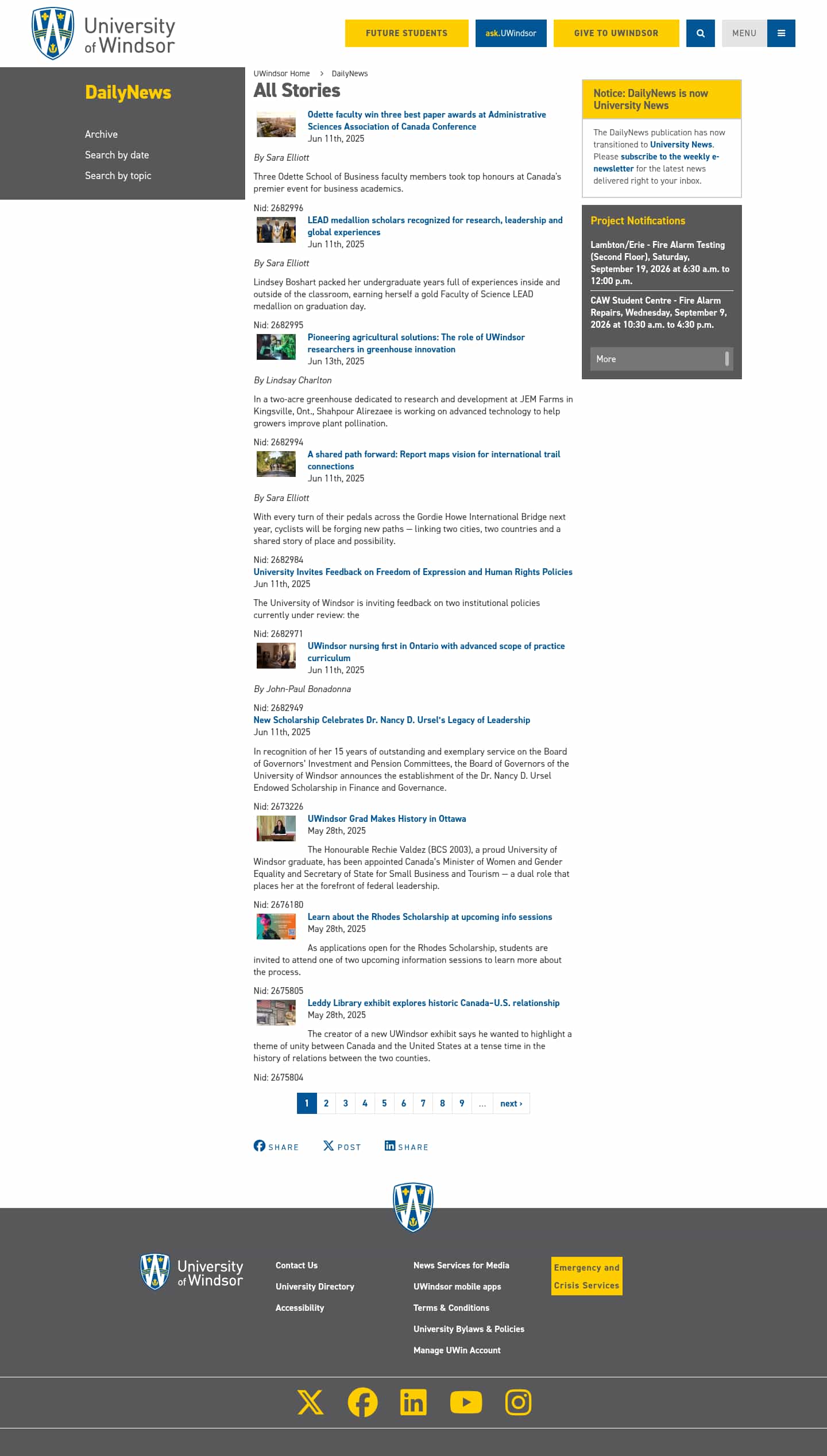 Latest website image capture