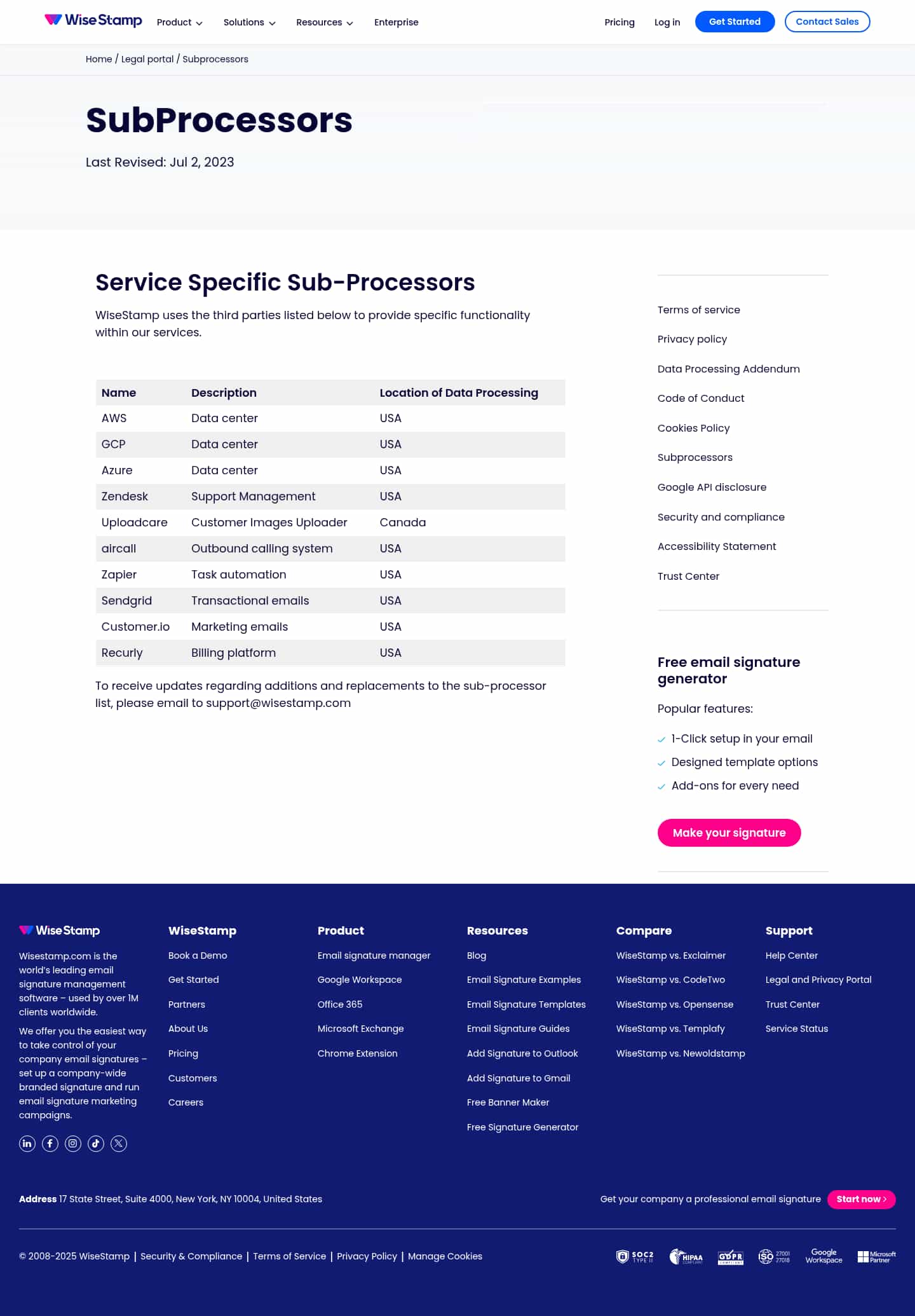 Latest website image capture