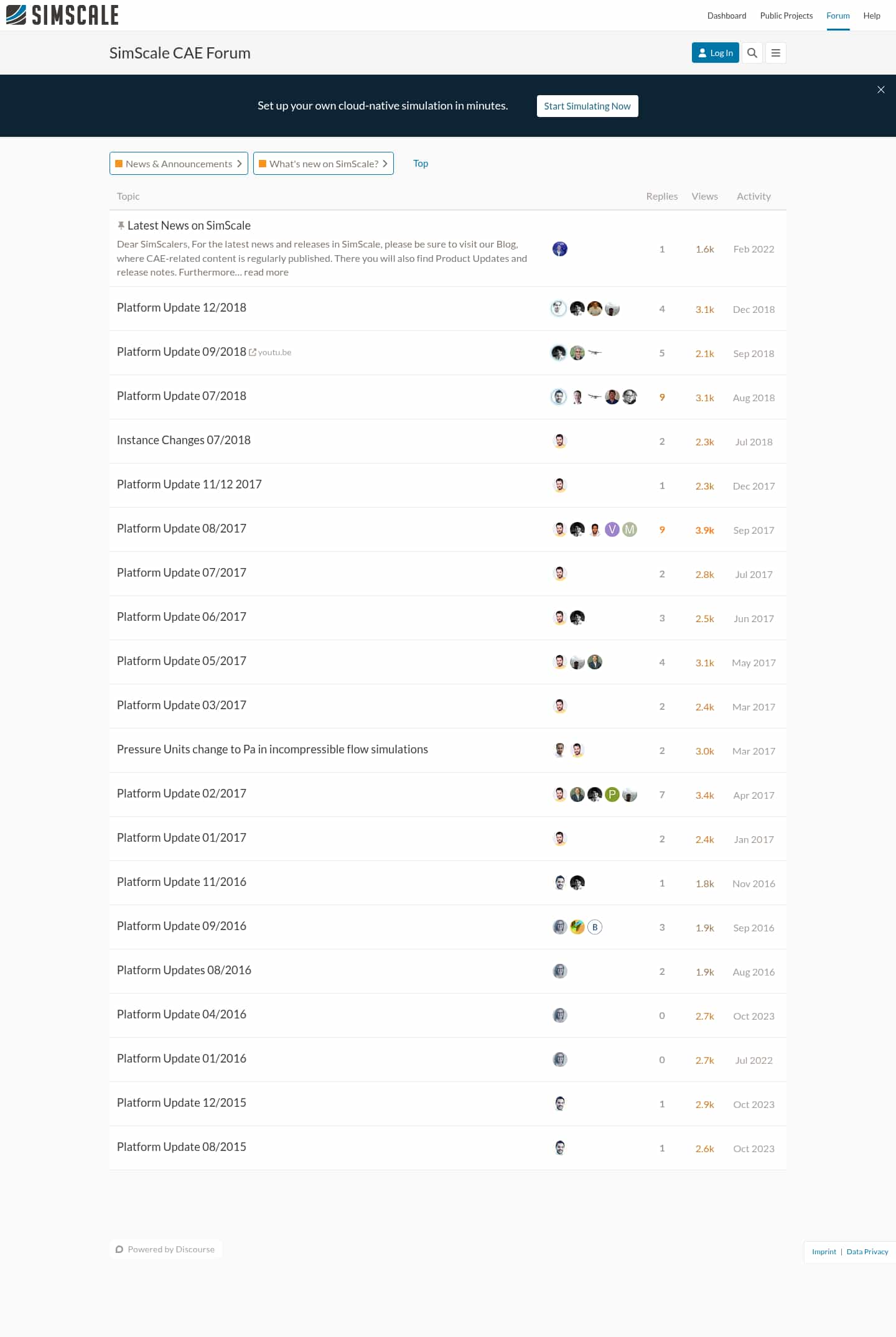 Latest website image capture