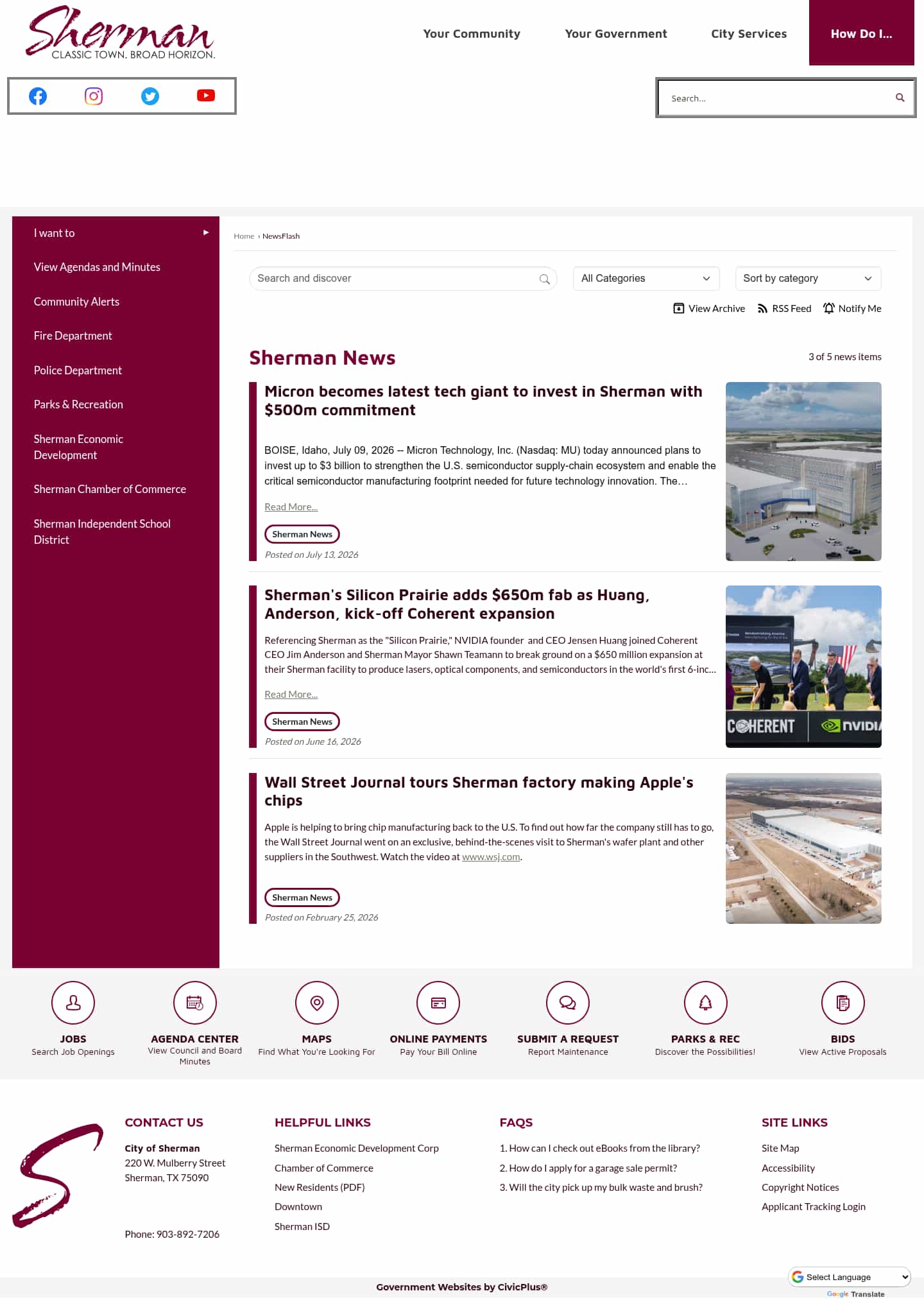 Latest website image capture