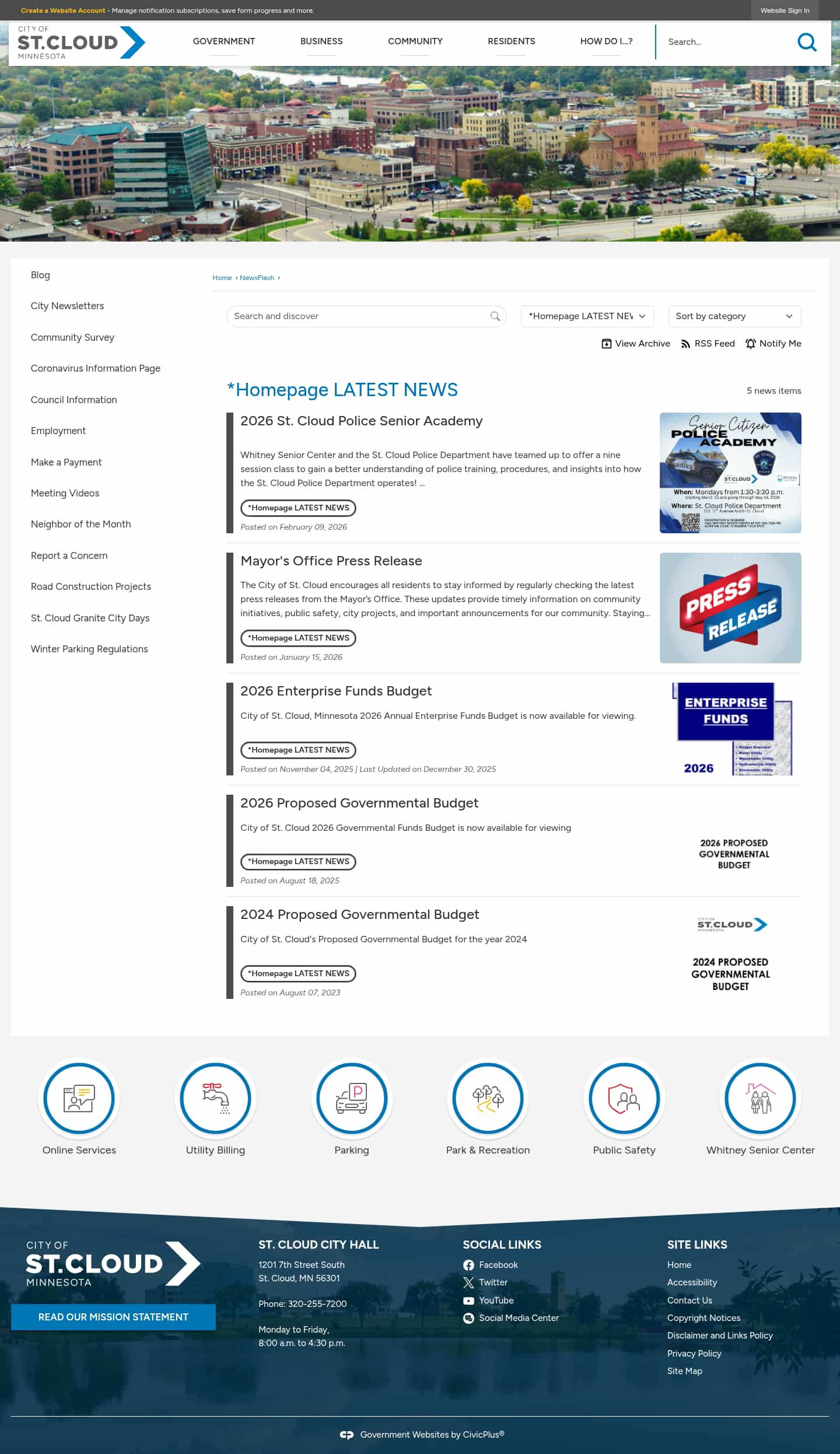 Latest website image capture