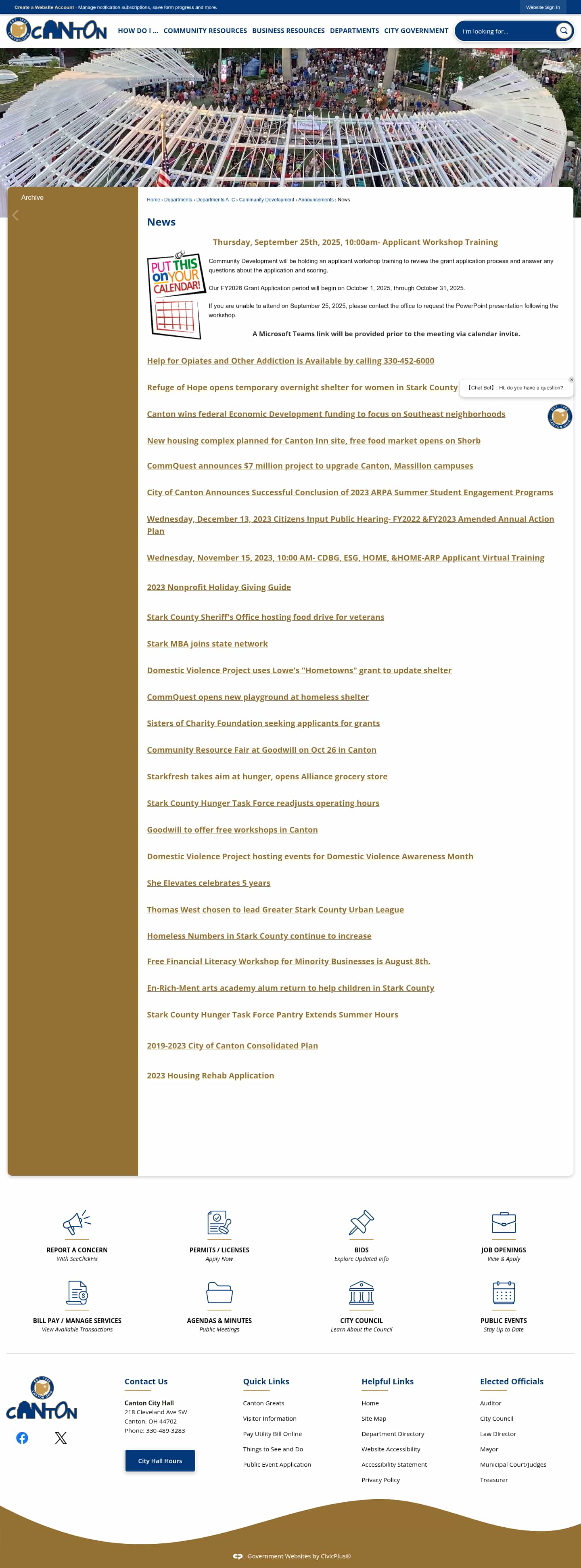 Latest website image capture