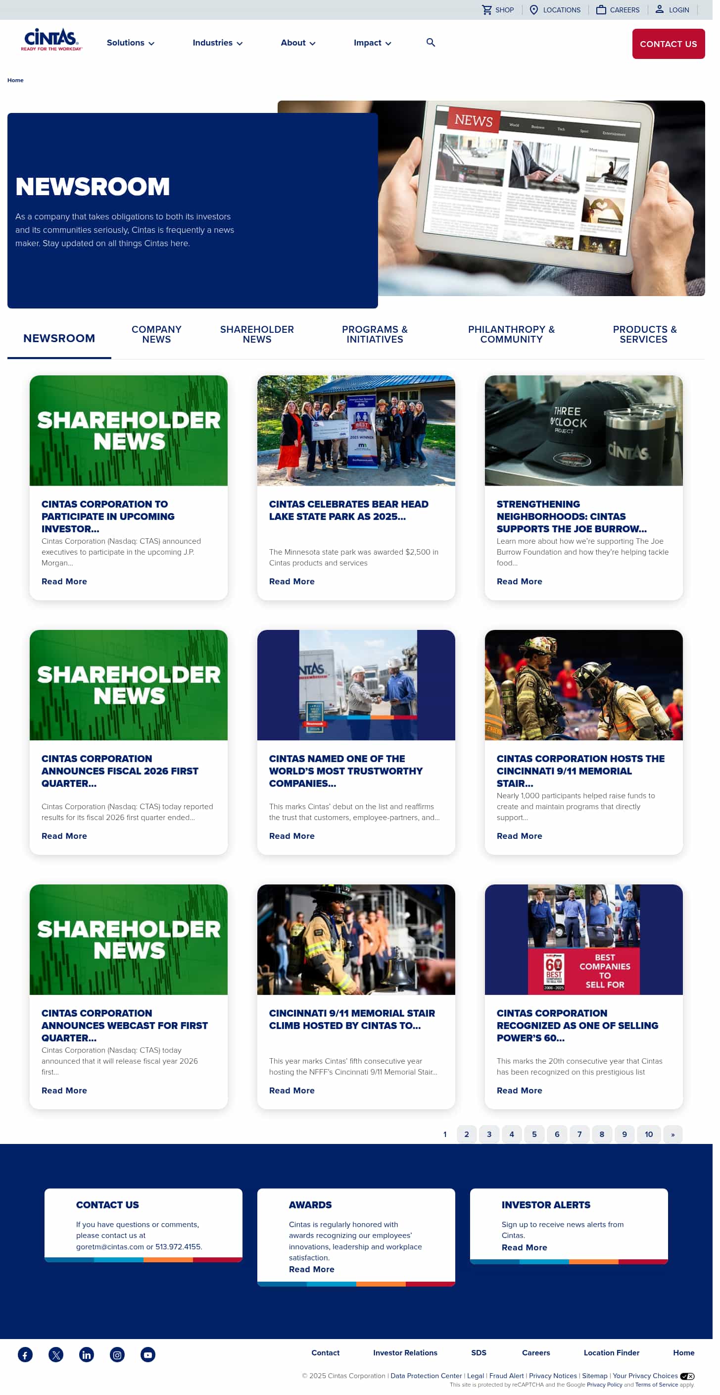 Latest website image capture