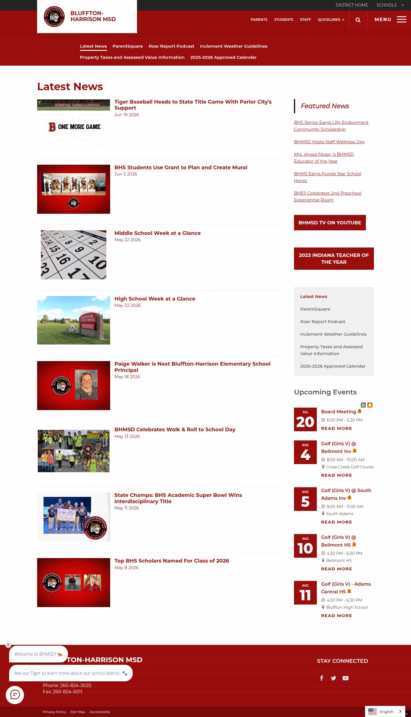 Latest website image capture