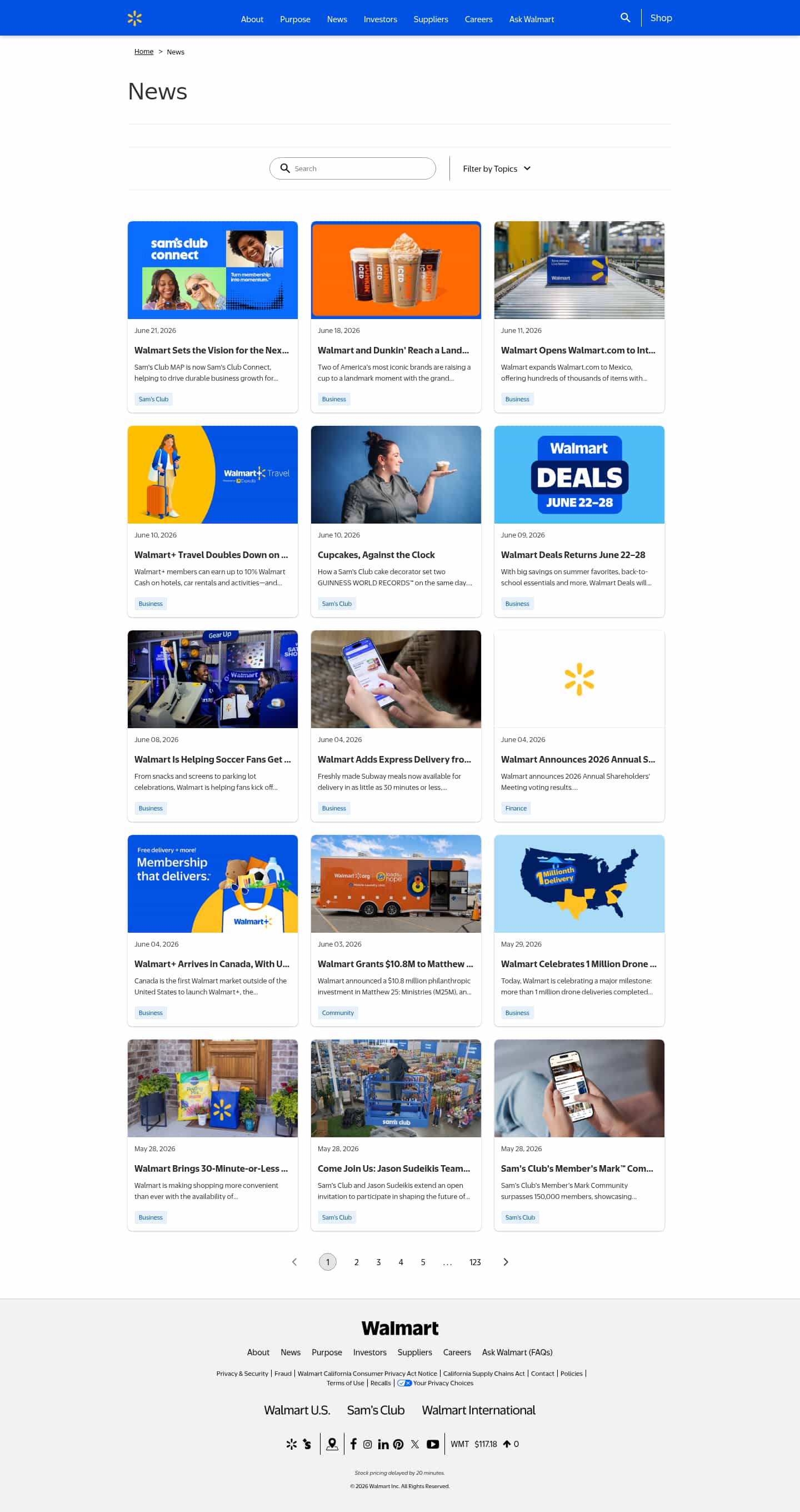 Latest website image capture